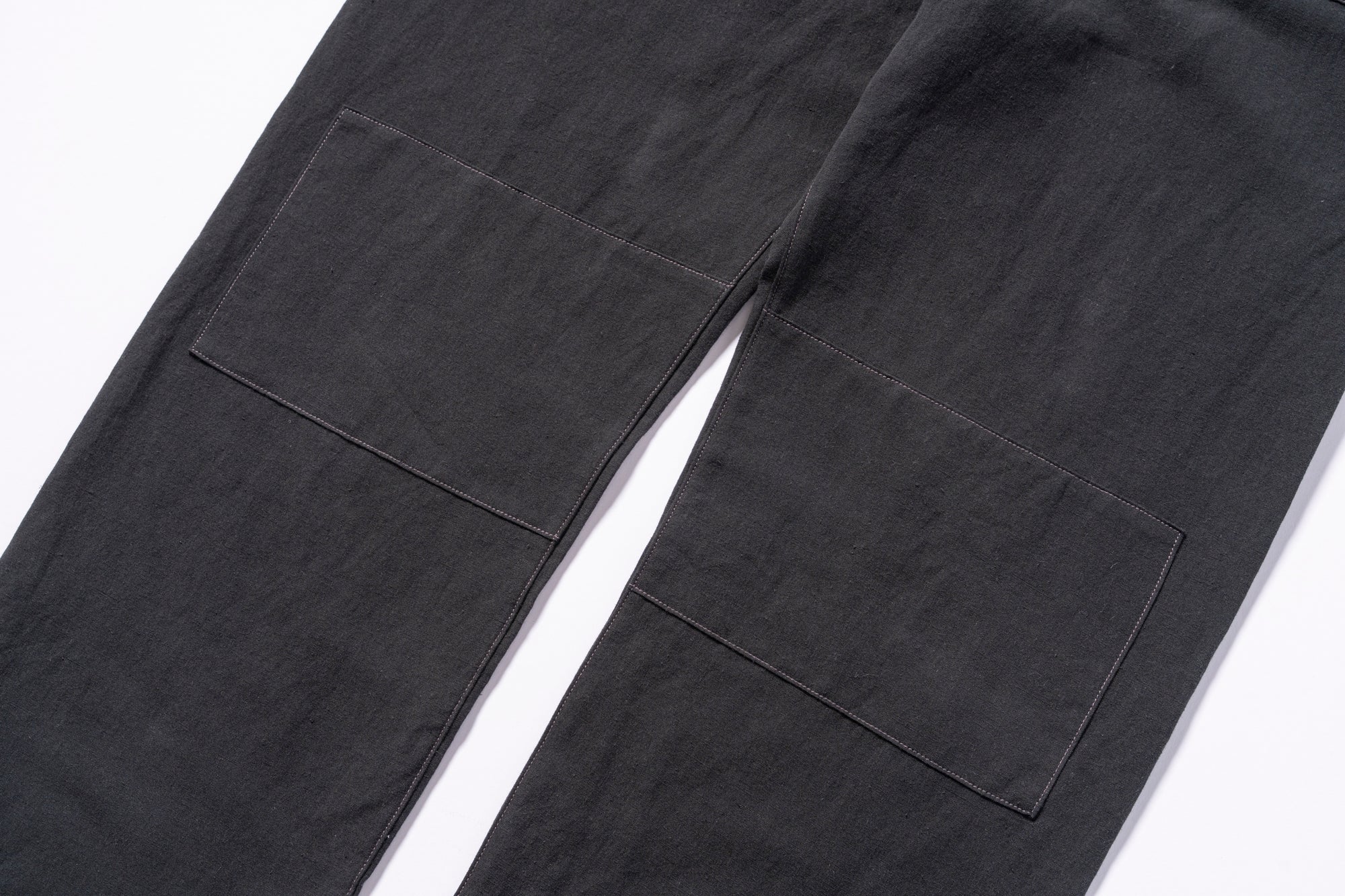 JUNK FORCE BLACK PAJAMA TROUSERS