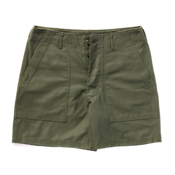 UTILITY SHORTS / COTTON SATEEN