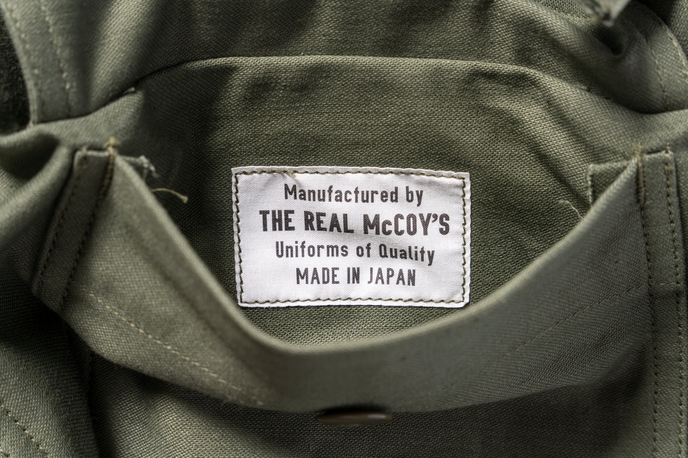 UTILITY SHORTS / COTTON SATEEN – The Real McCoy's