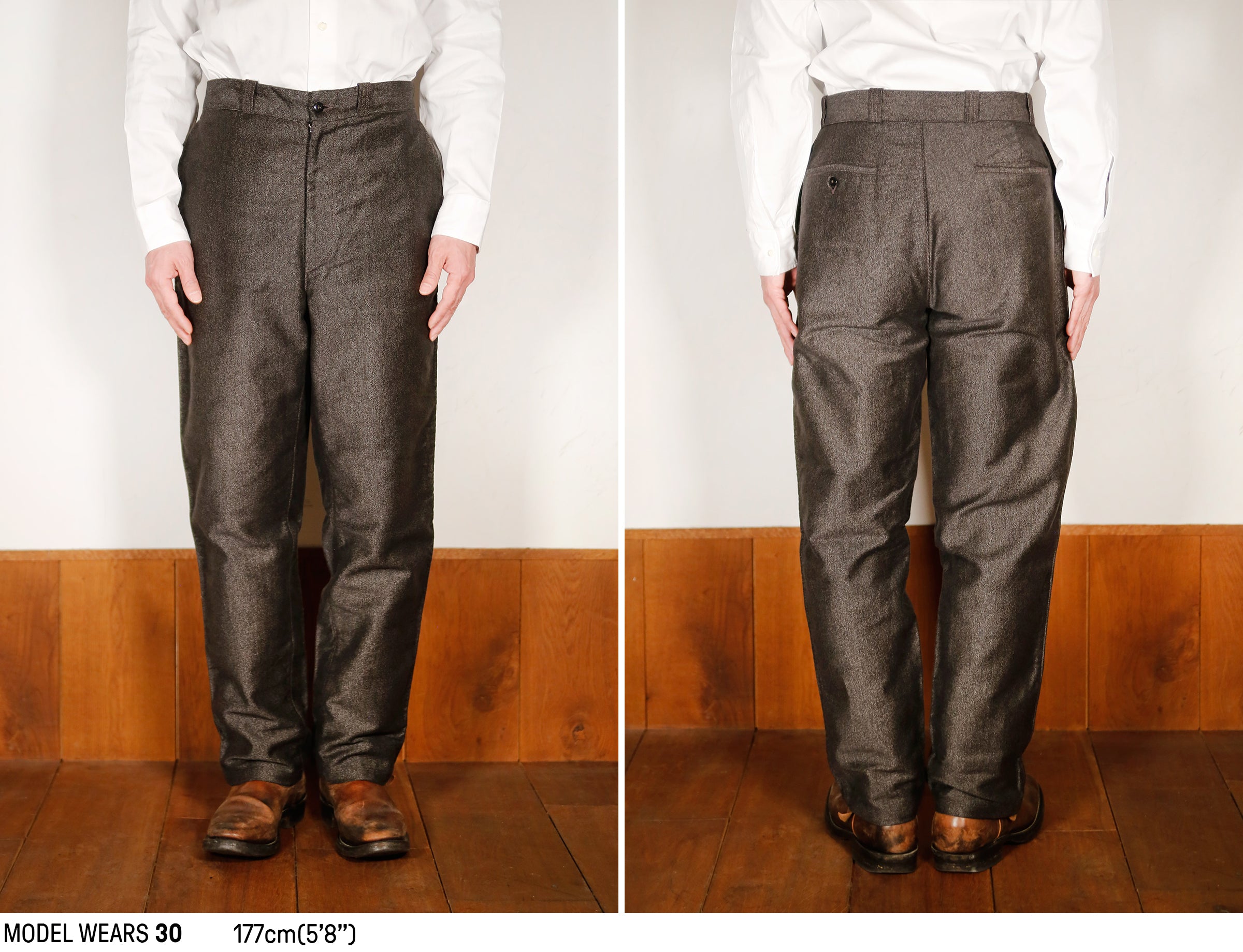 DOUBLE DIAMOND TROUSERS / PRINTED MOLESKIN – The Real McCoy's