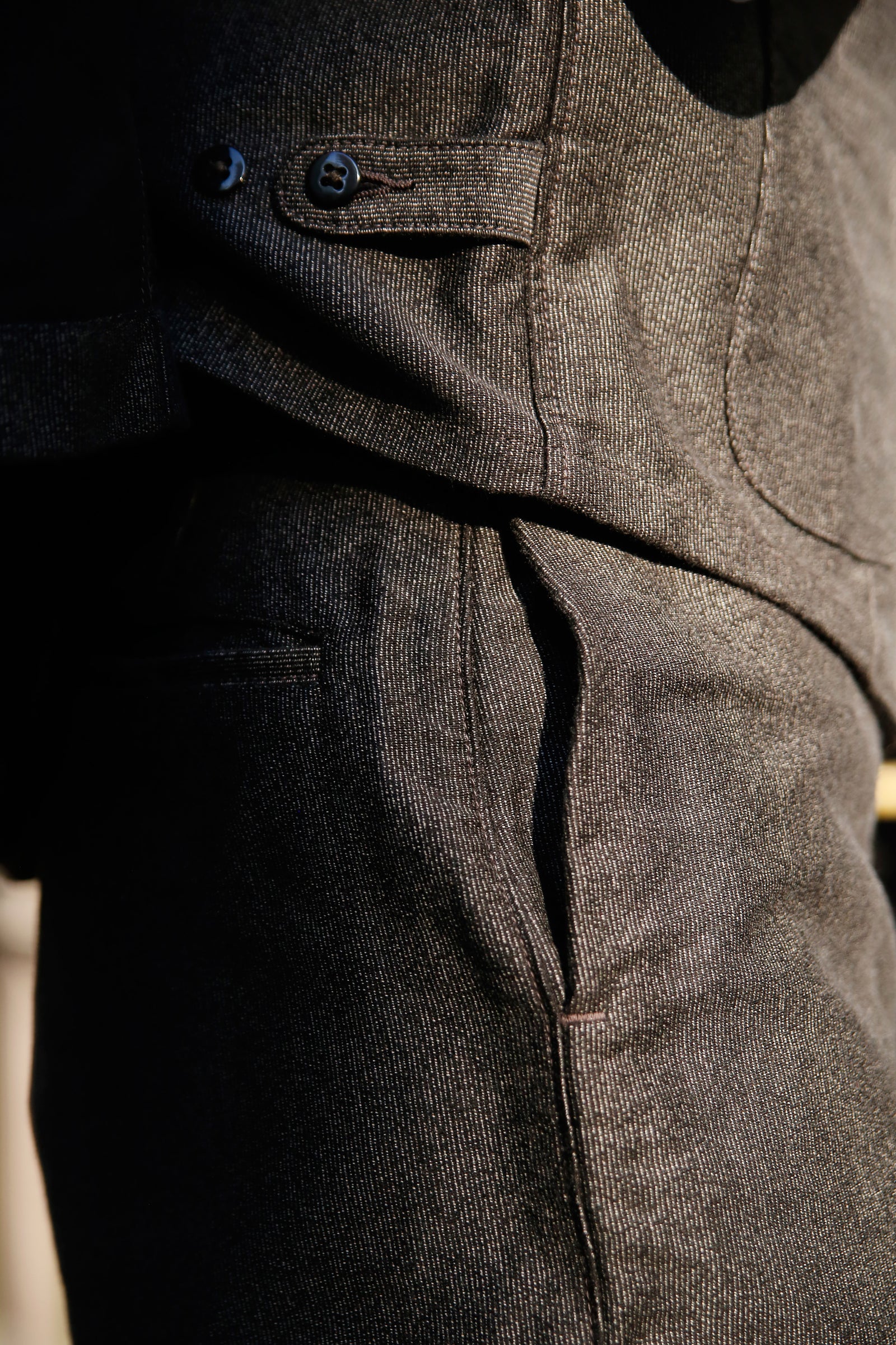 DOUBLE DIAMOND TROUSERS / PRINTED MOLESKIN Gallery Image