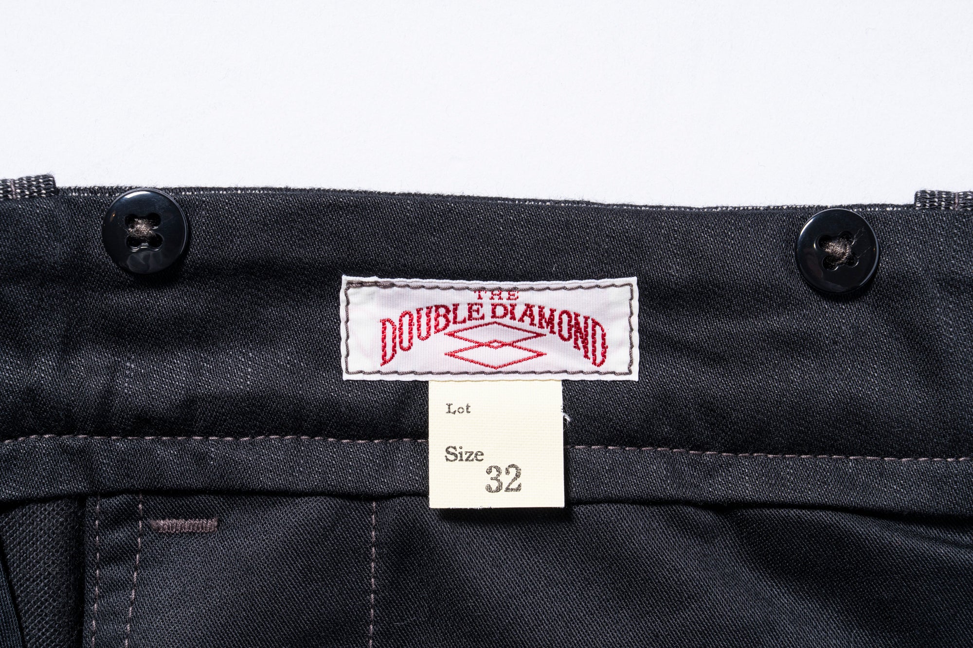 DOUBLE DIAMOND TROUSERS / PRINTED MOLESKIN