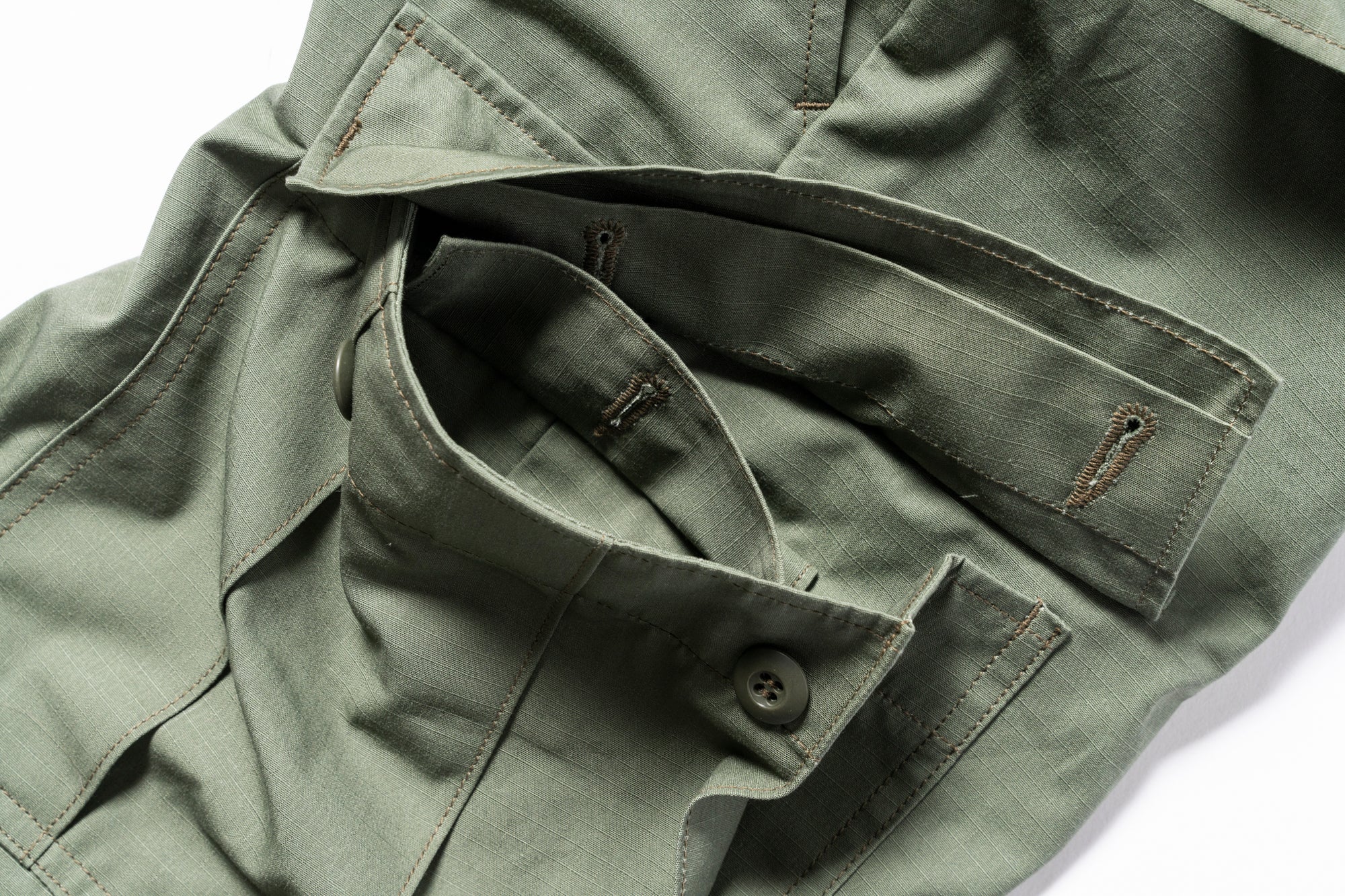 TROUSERS, MAN’S, COTTON RIP-STOP POPLIN