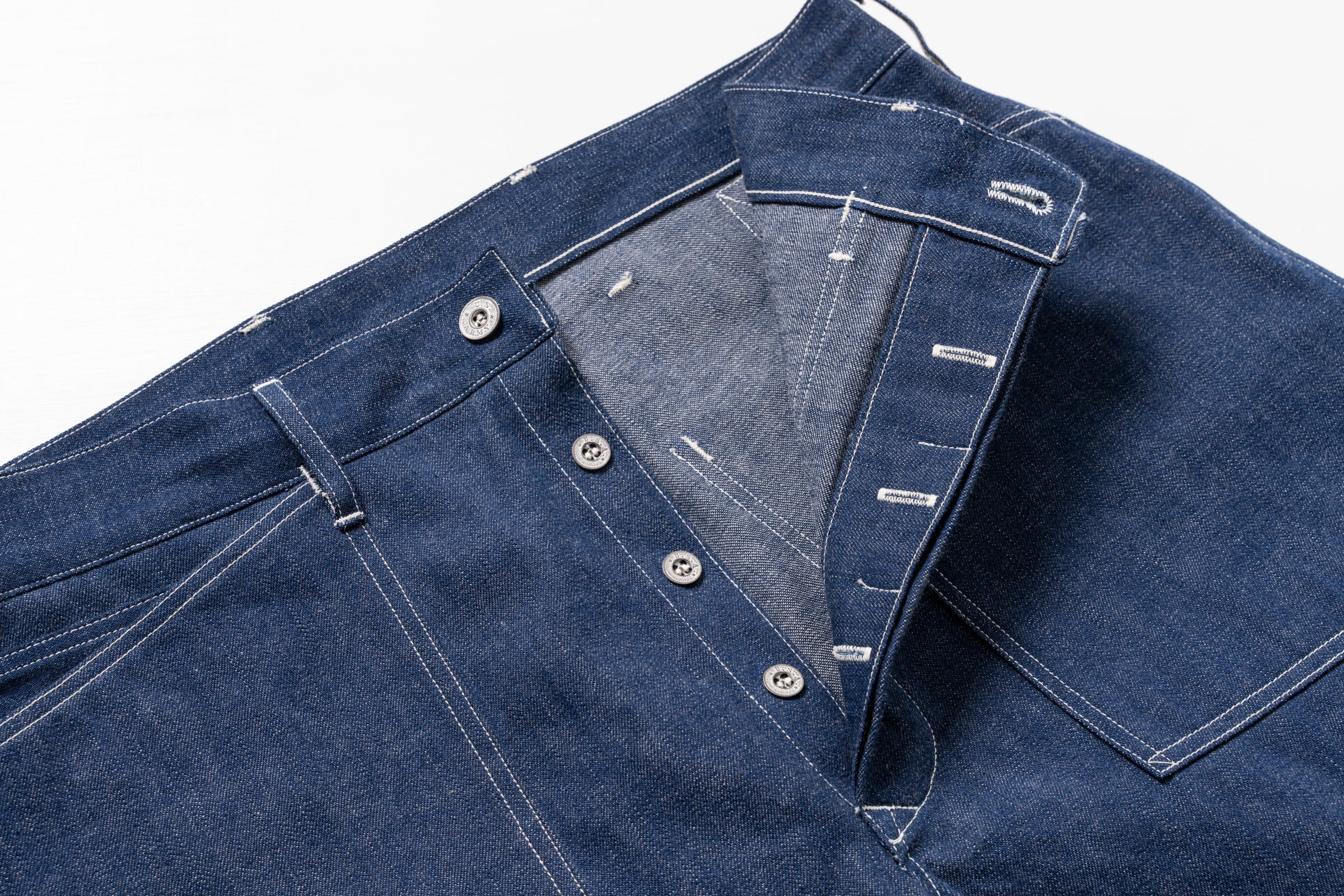 TROUSERS, WORKING, DENIM, BLUE – The Real McCoy's