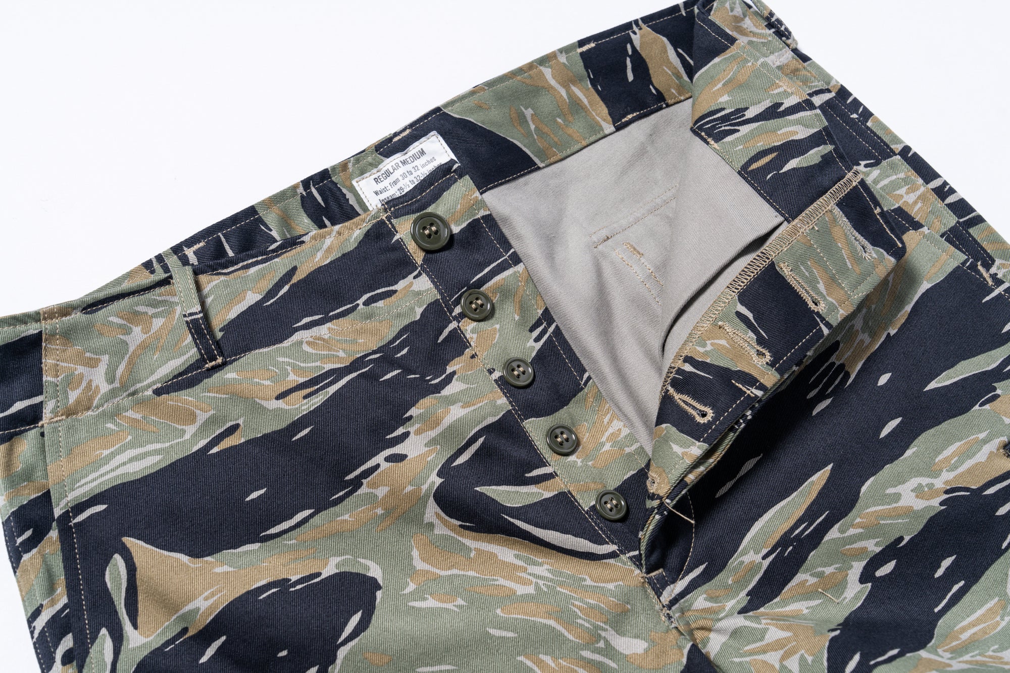 TIGER CAMOUFLAGE TROUSERS / TADPOLE