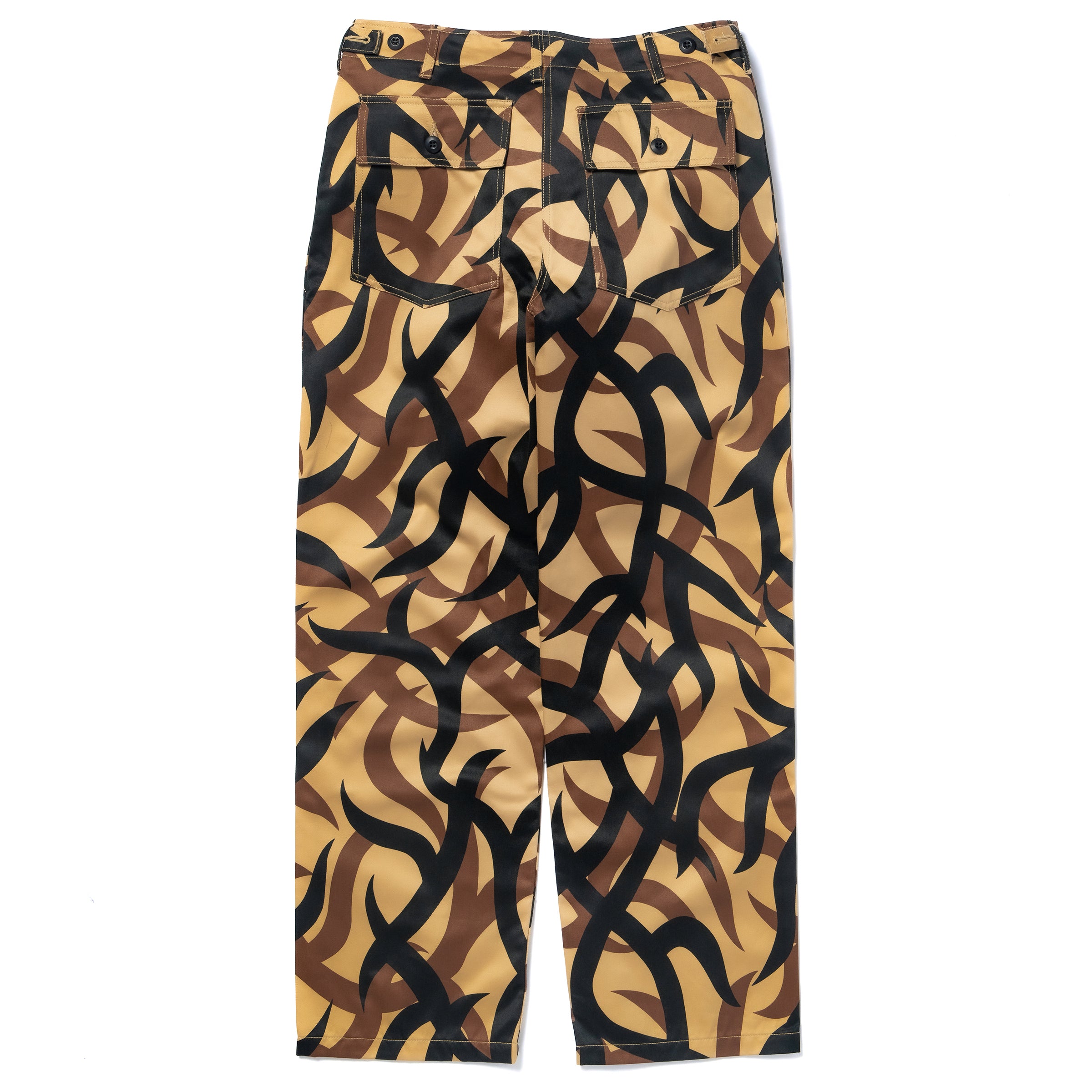 TRIBAL CAMOUFLAGE COMBAT TROUSERS – The Real McCoy's
