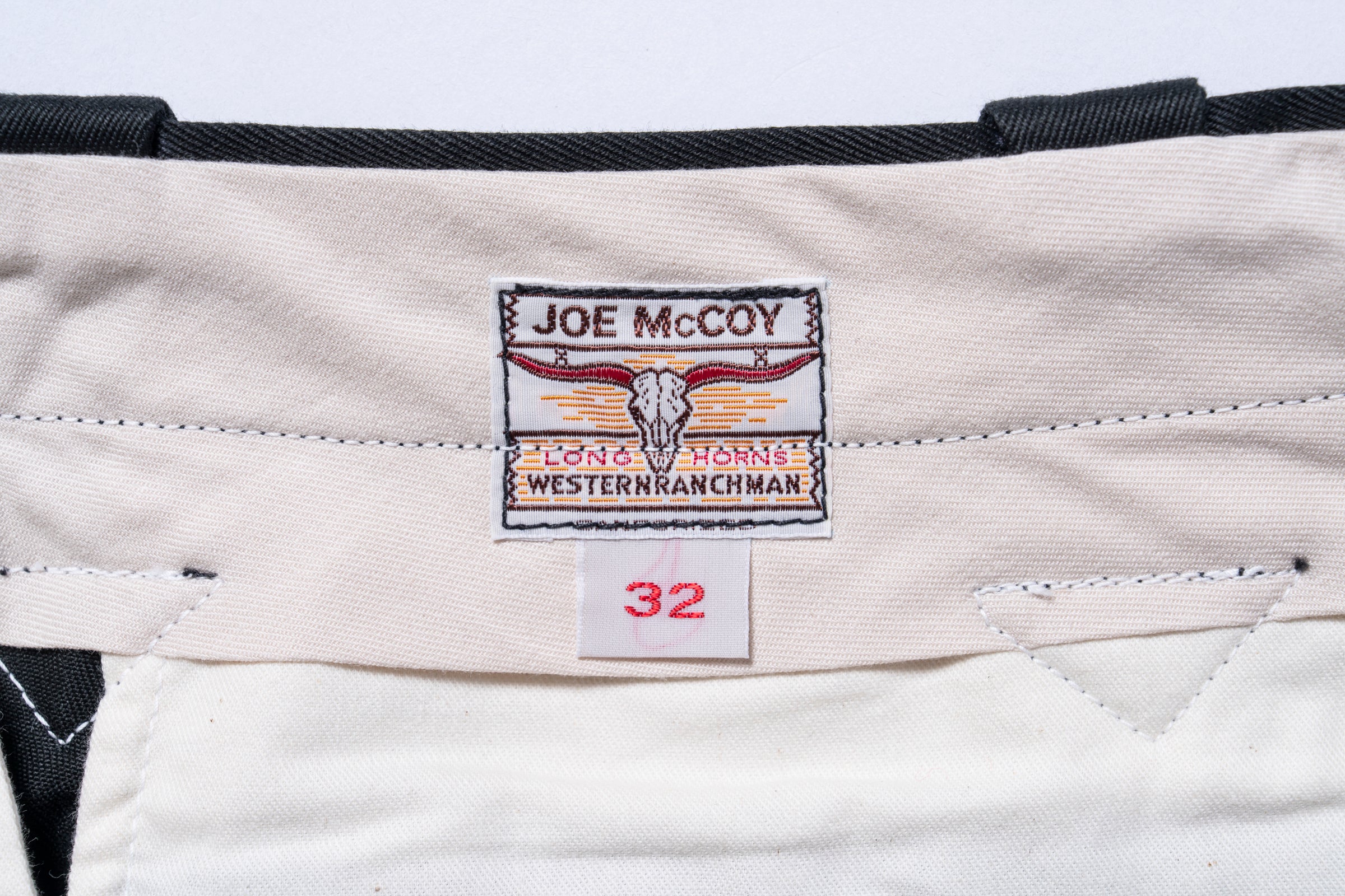 COTTON DRILL WESTERN TROUSERS – The Real McCoy's