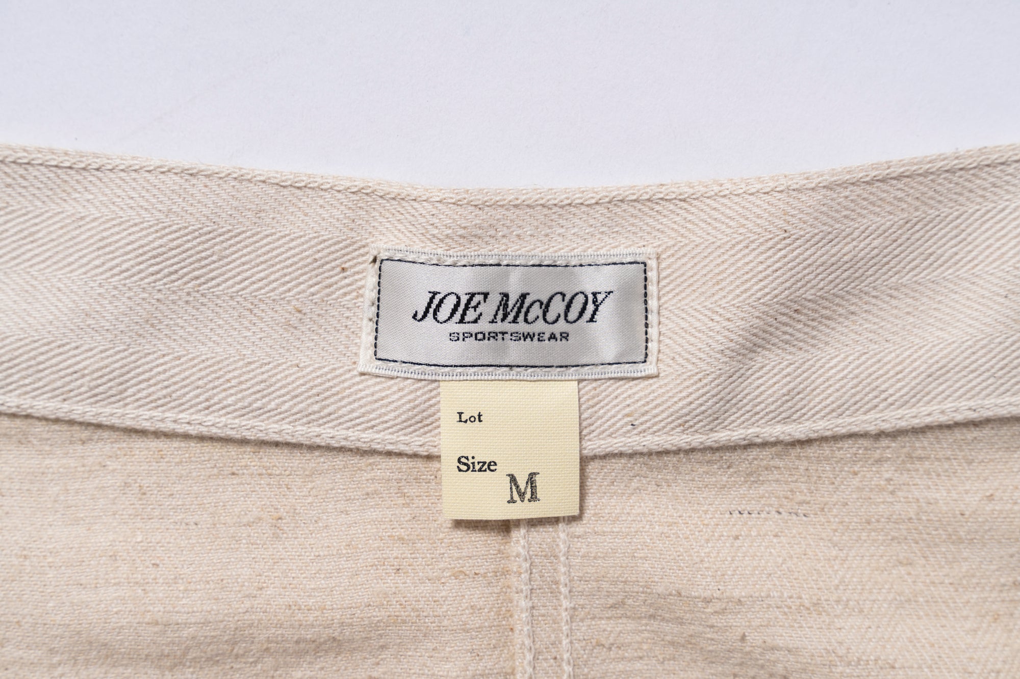 BELTED SHORTS / COTTON-HEMP