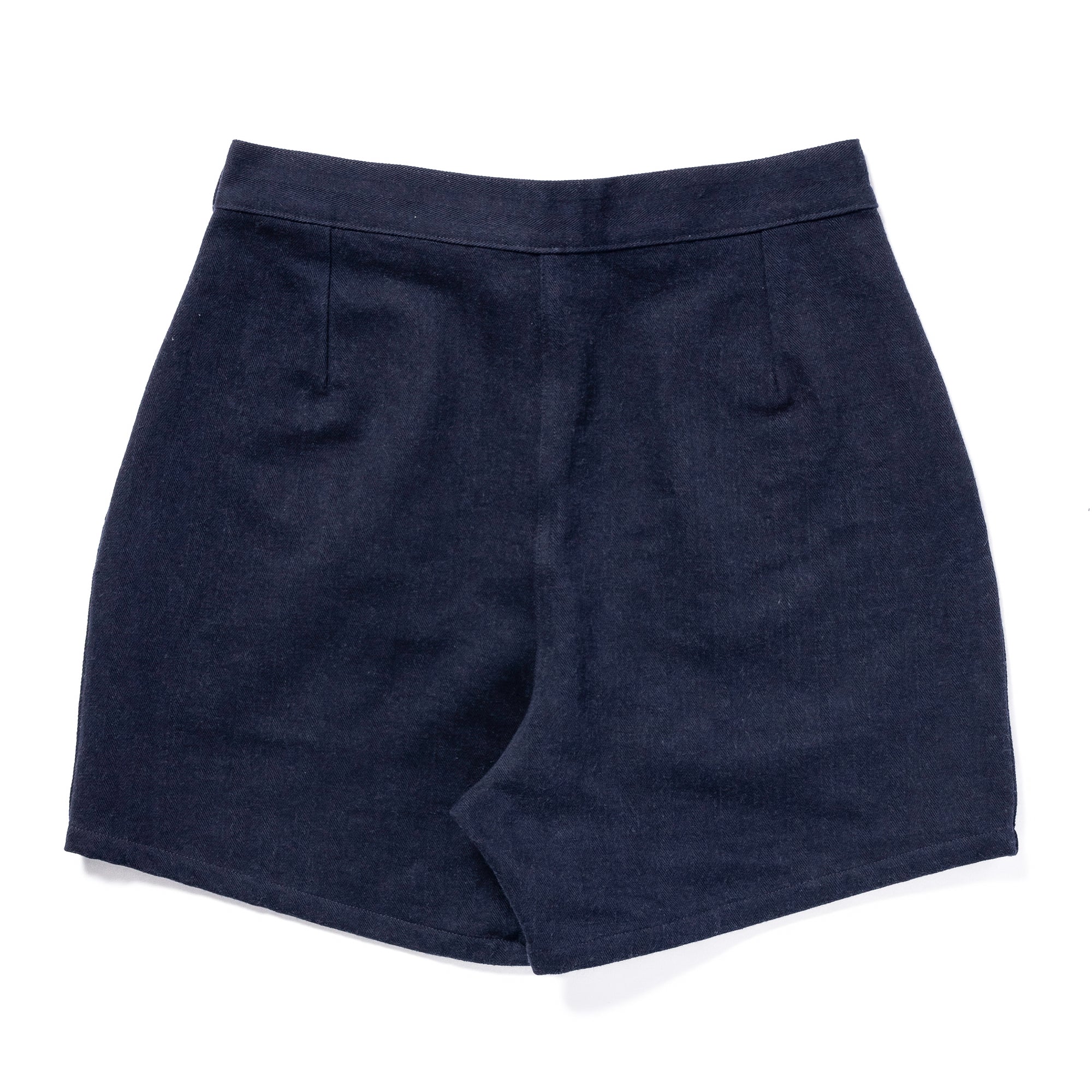 BELTED SHORTS / COTTON-HEMP