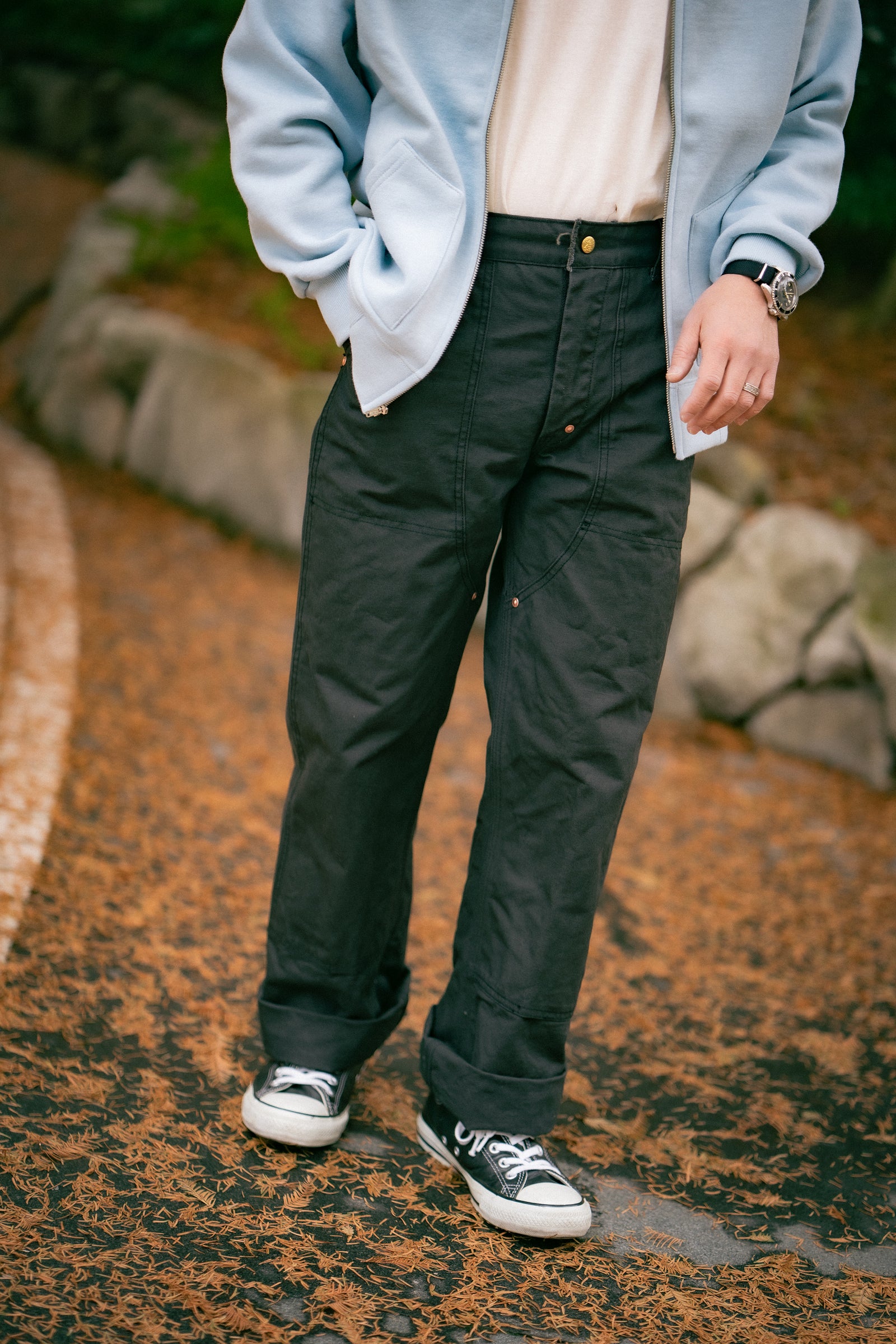 DOUBLE-KNEE WORK TROUSERS Gallery Image 1