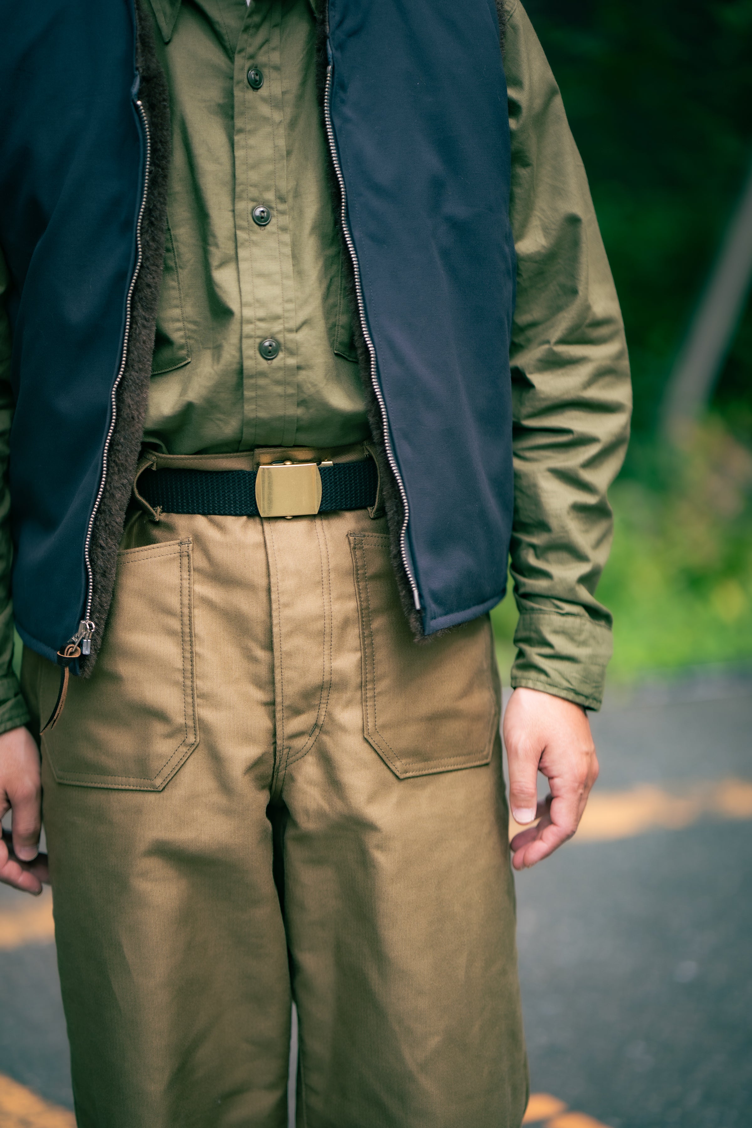 U.S.N. N-1 TROUSERS MODIFY / KHAKI – The Real McCoy's