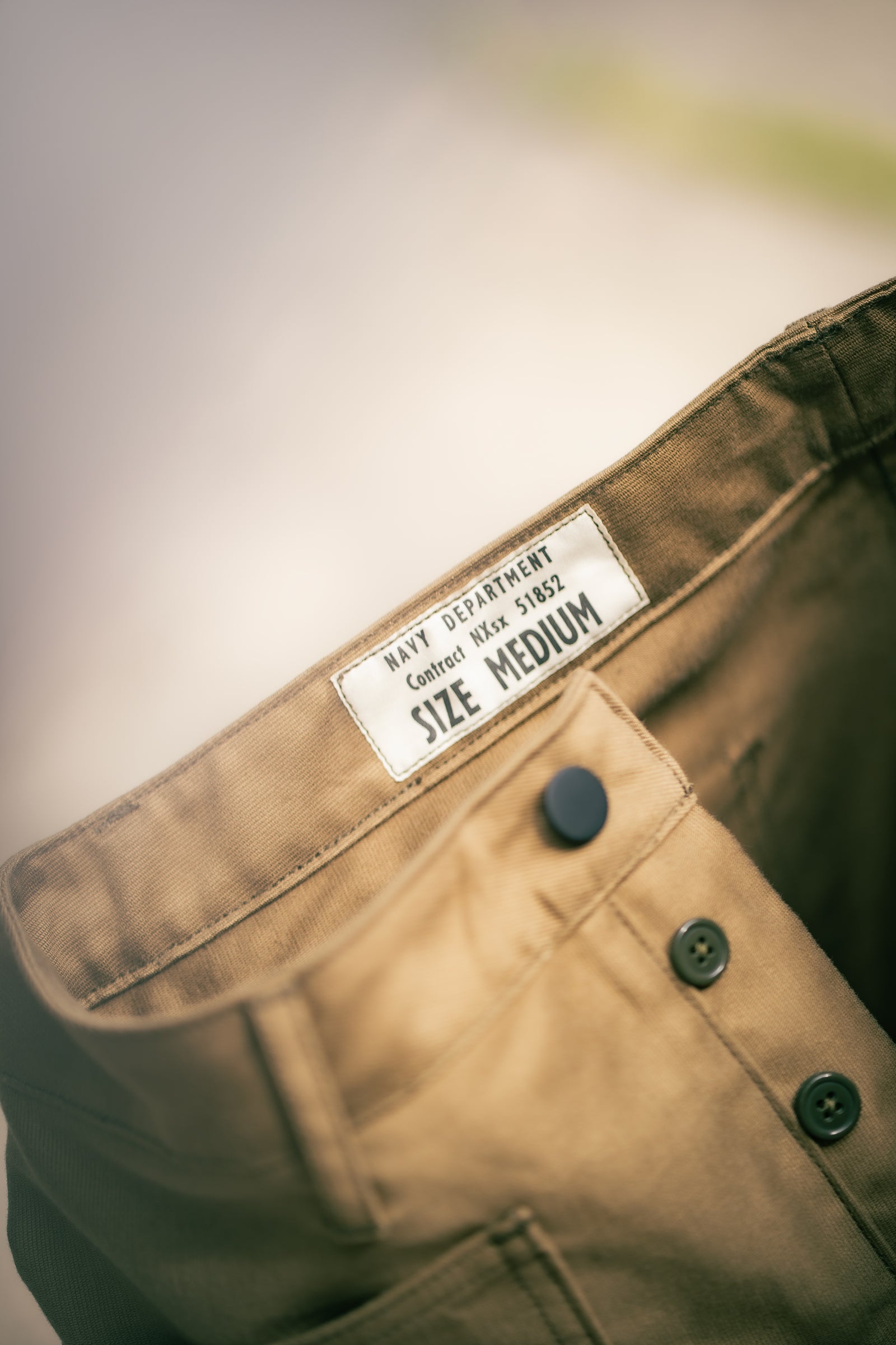 U.S.N. N-1 TROUSERS MODIFY / KHAKI Gallery Image