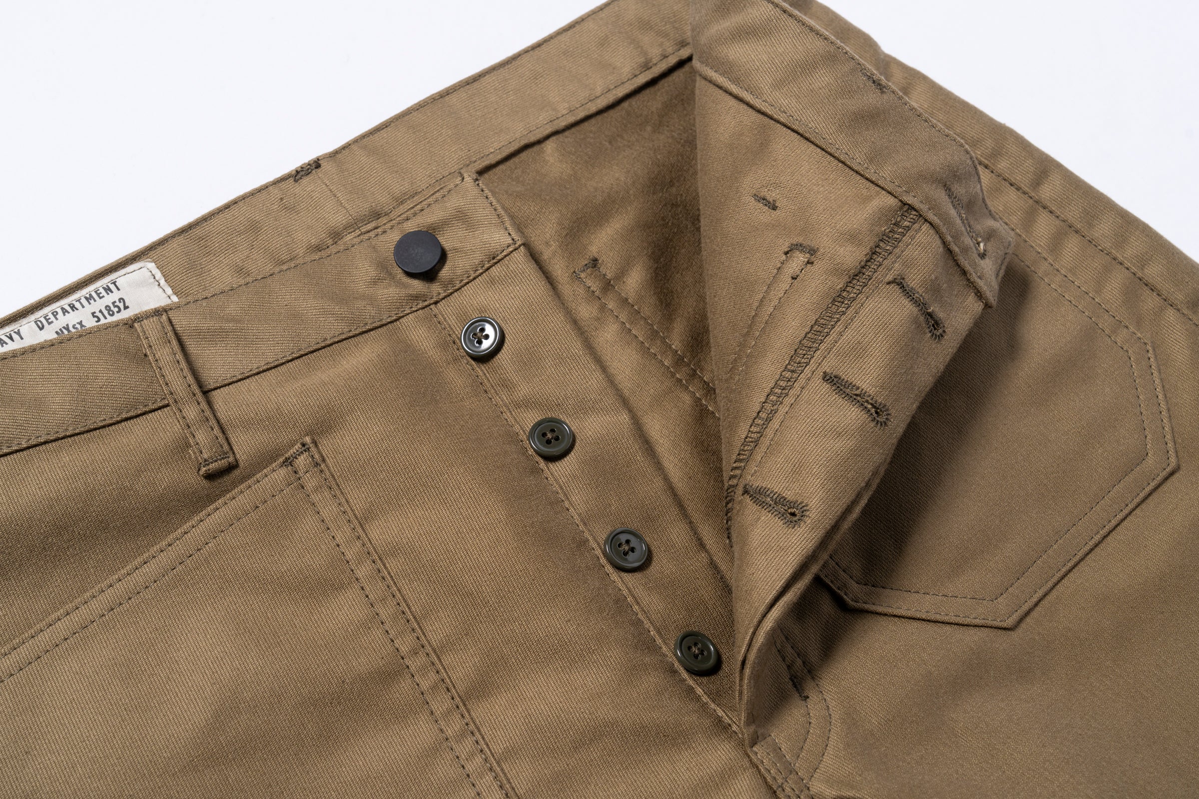 U.S.N. N-1 TROUSERS MODIFY / KHAKI – The Real McCoy's