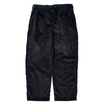 DOUBLE-PLEAT CORDUROY TROUSERS