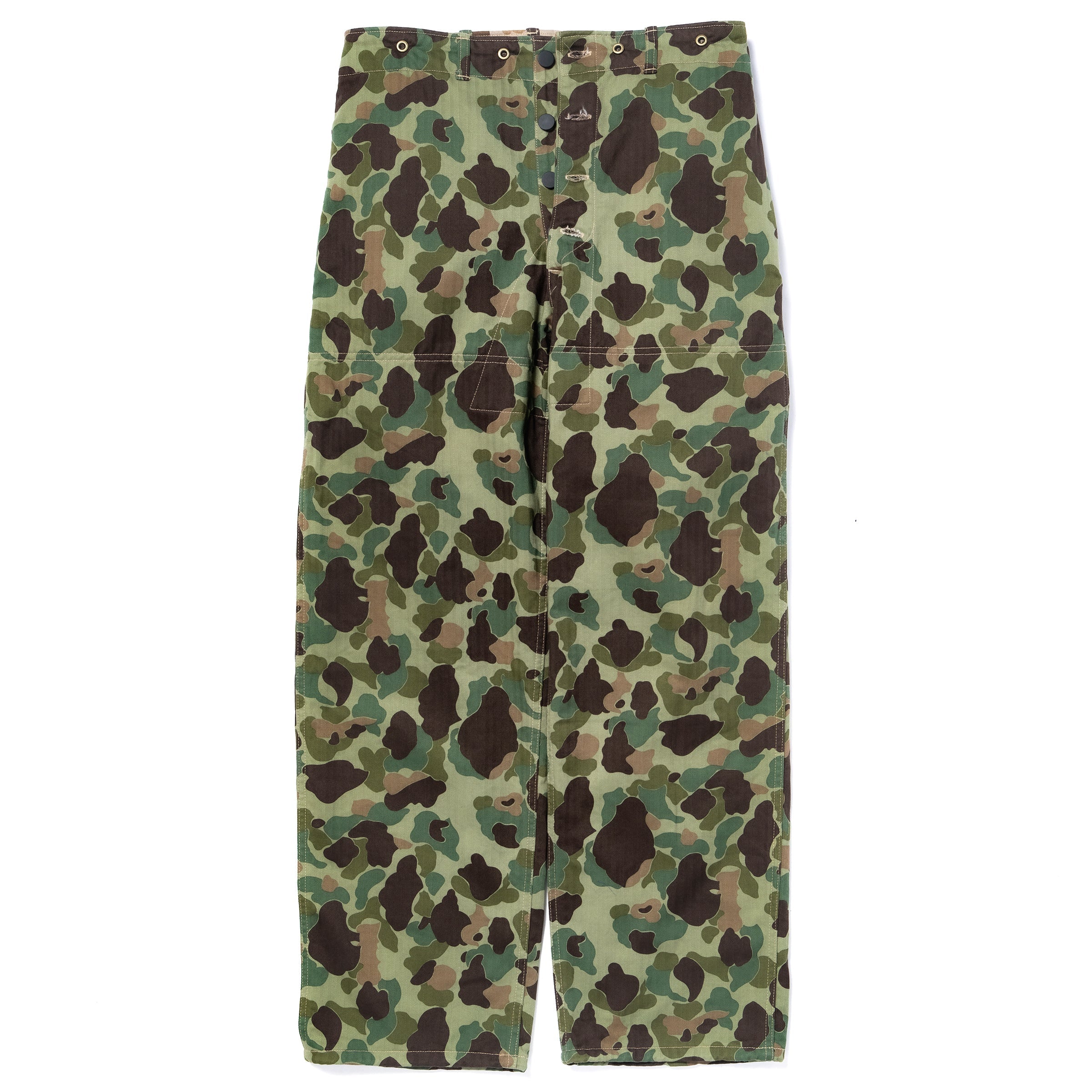 P1944 REVERSIBLE FROGSKIN CAMOUFLAGE TROUSERS – The Real McCoy's