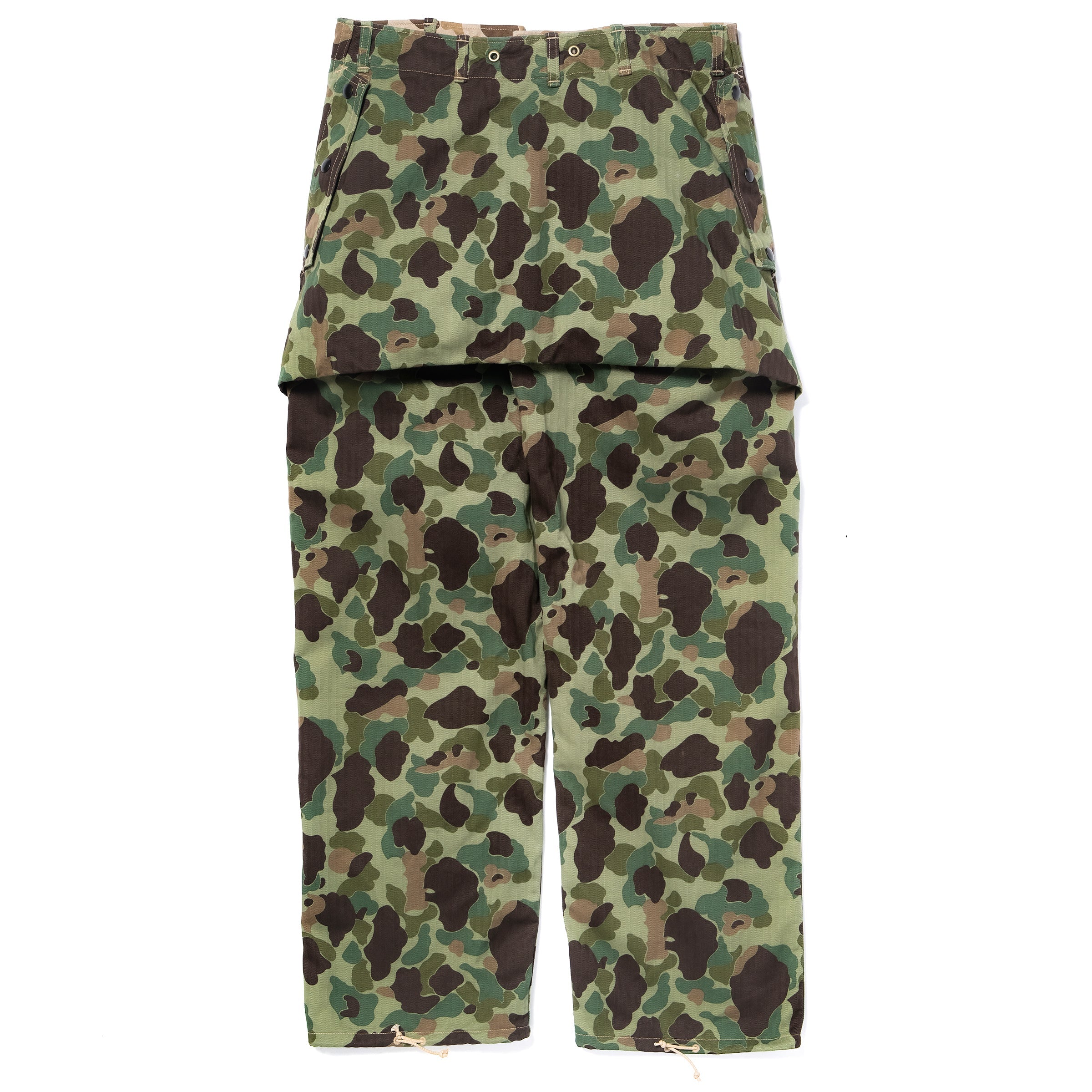 P1944 REVERSIBLE FROGSKIN CAMOUFLAGE TROUSERS – The Real McCoy's