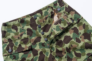 REVERSIBLE FROGSKIN CAMOUFLAGE SHORTS