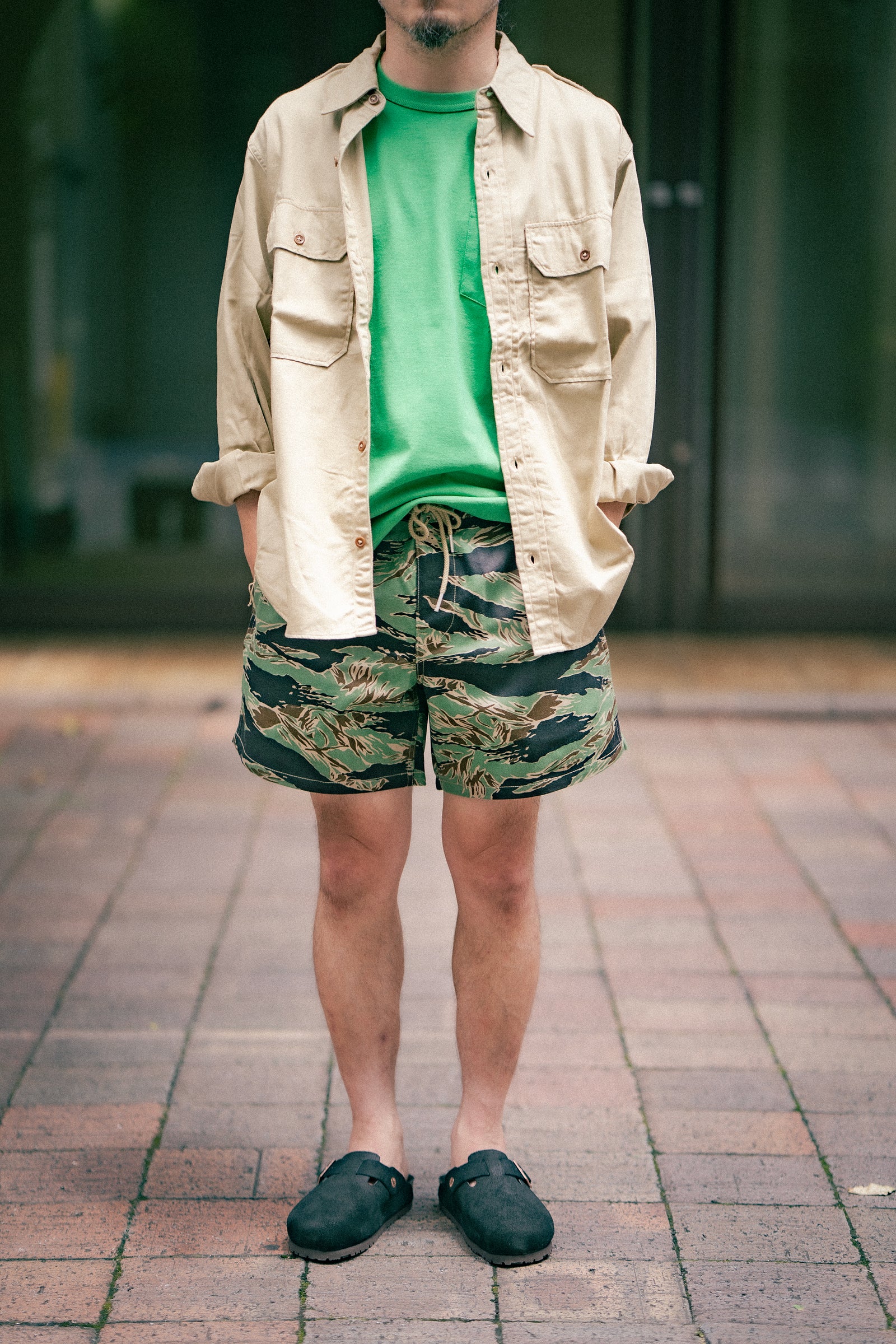 TIGER CAMOUFLAGE SWIM SHORTS / JOHN WAYNE Gallery Image 3