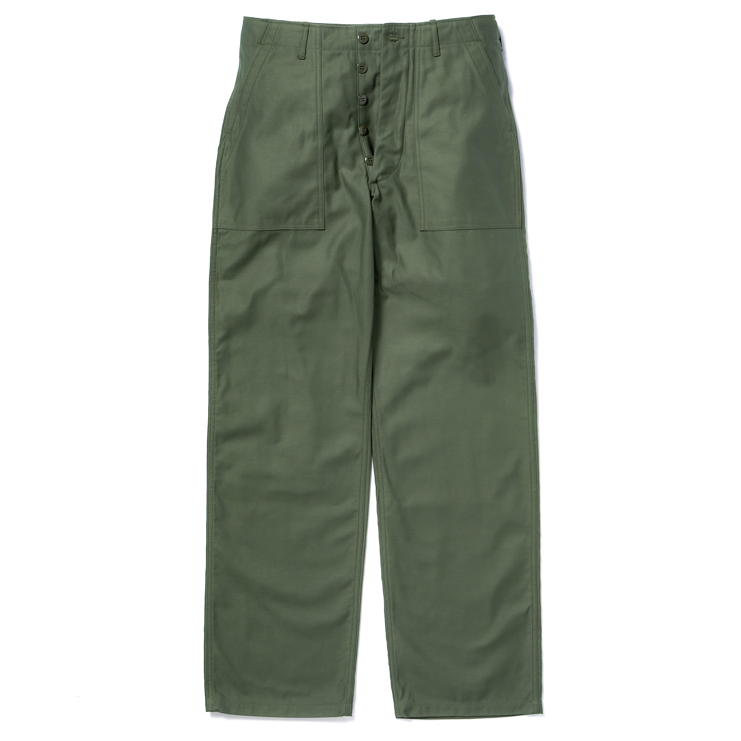 TROUSERS, MEN'S, COTTON SATEEN, OG-107 – The Real McCoy's