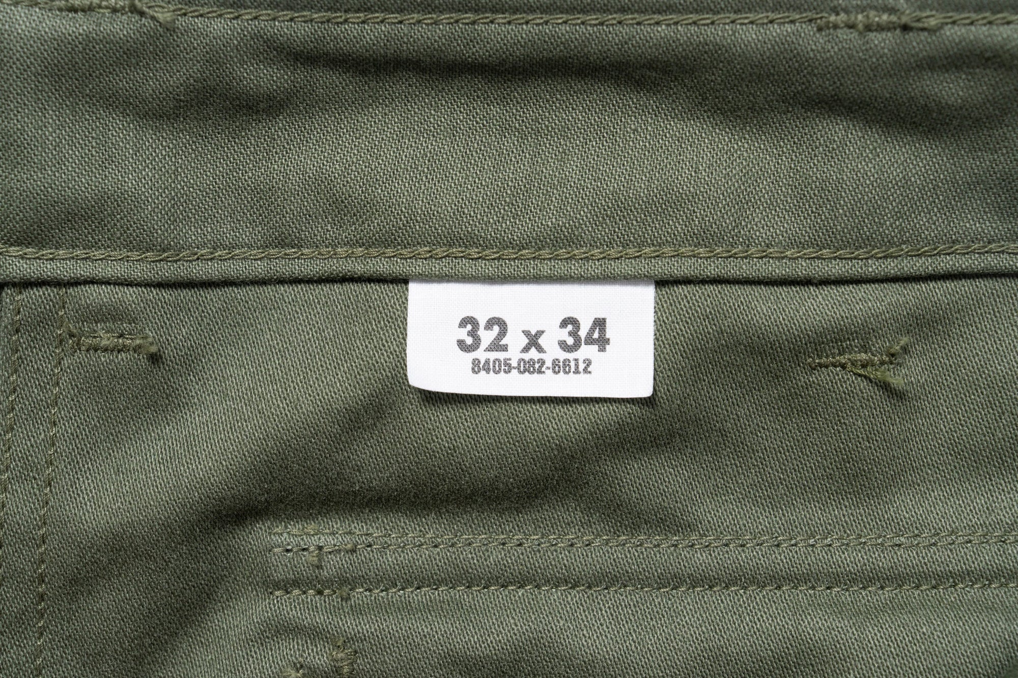TROUSERS, MEN'S, COTTON SATEEN, OG-107