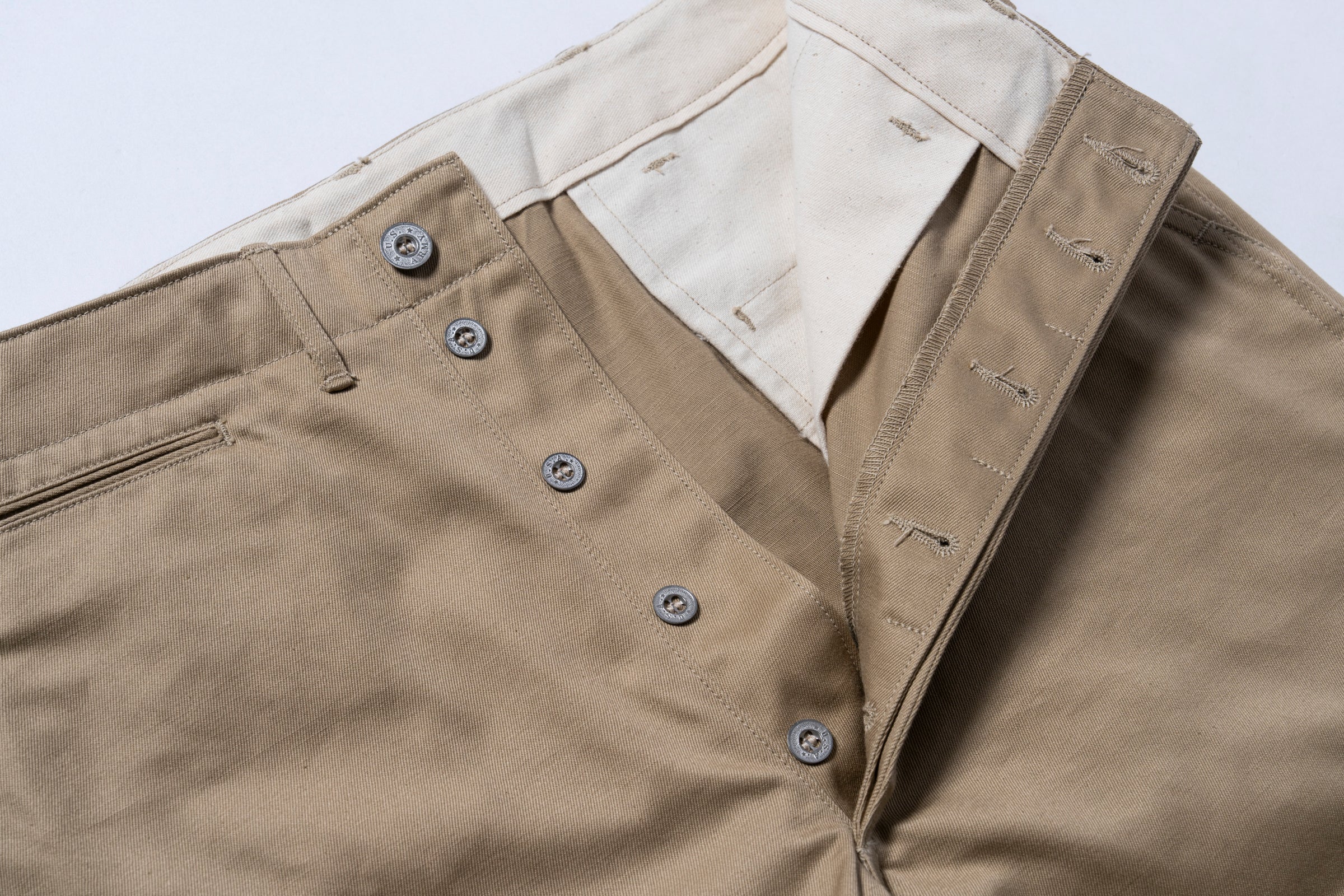 TROUSERS, COTTON, KHAKI, 1941 – The Real McCoy's