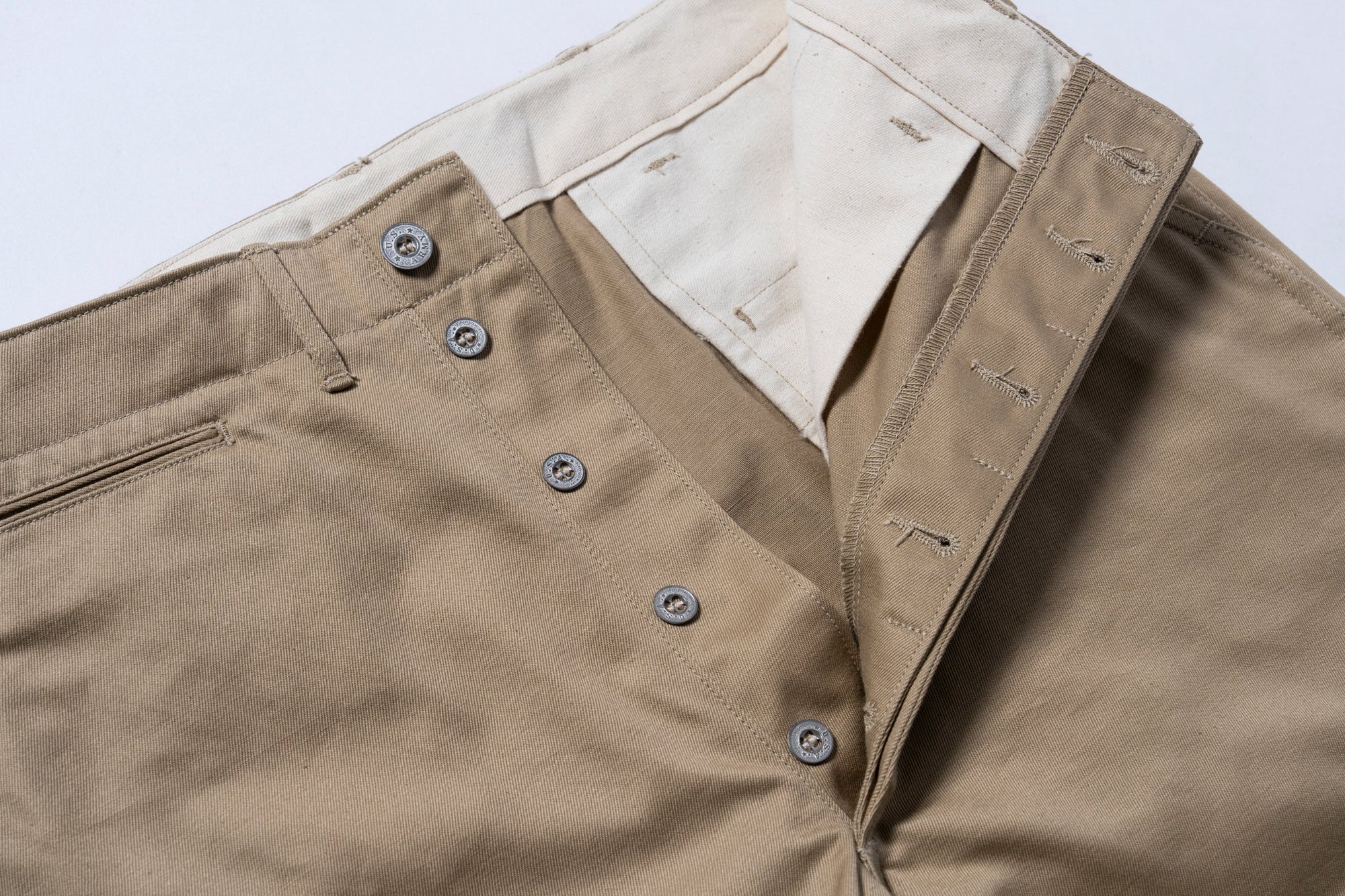 TROUSERS, COTTON, KHAKI, 1941