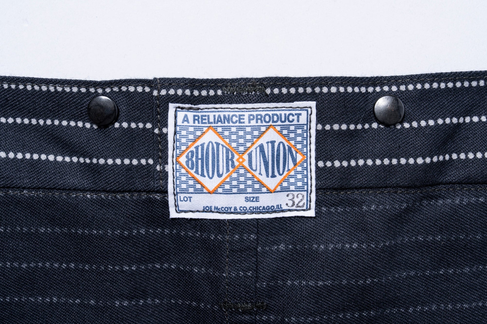 BLACK WABASH WORK TROUSERS
