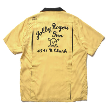 RAYON BOWLING SHIRT  / JOLLY ROGER