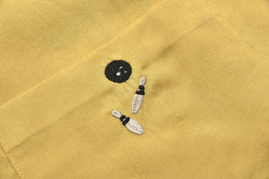 RAYON BOWLING SHIRT  / JOLLY ROGER