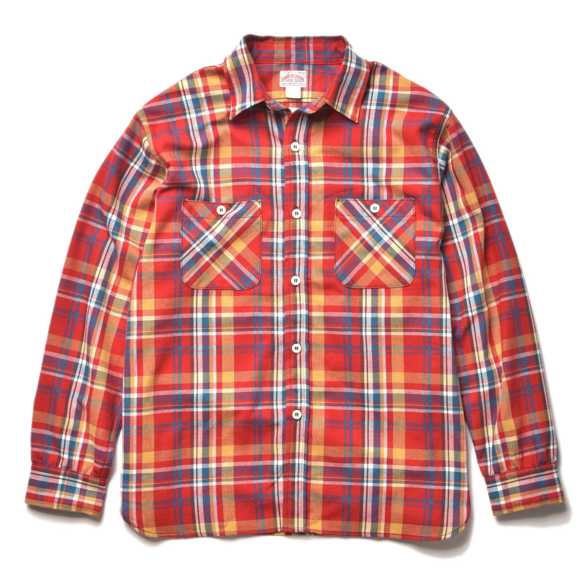 8HU CHECK FLANNEL SHIRT