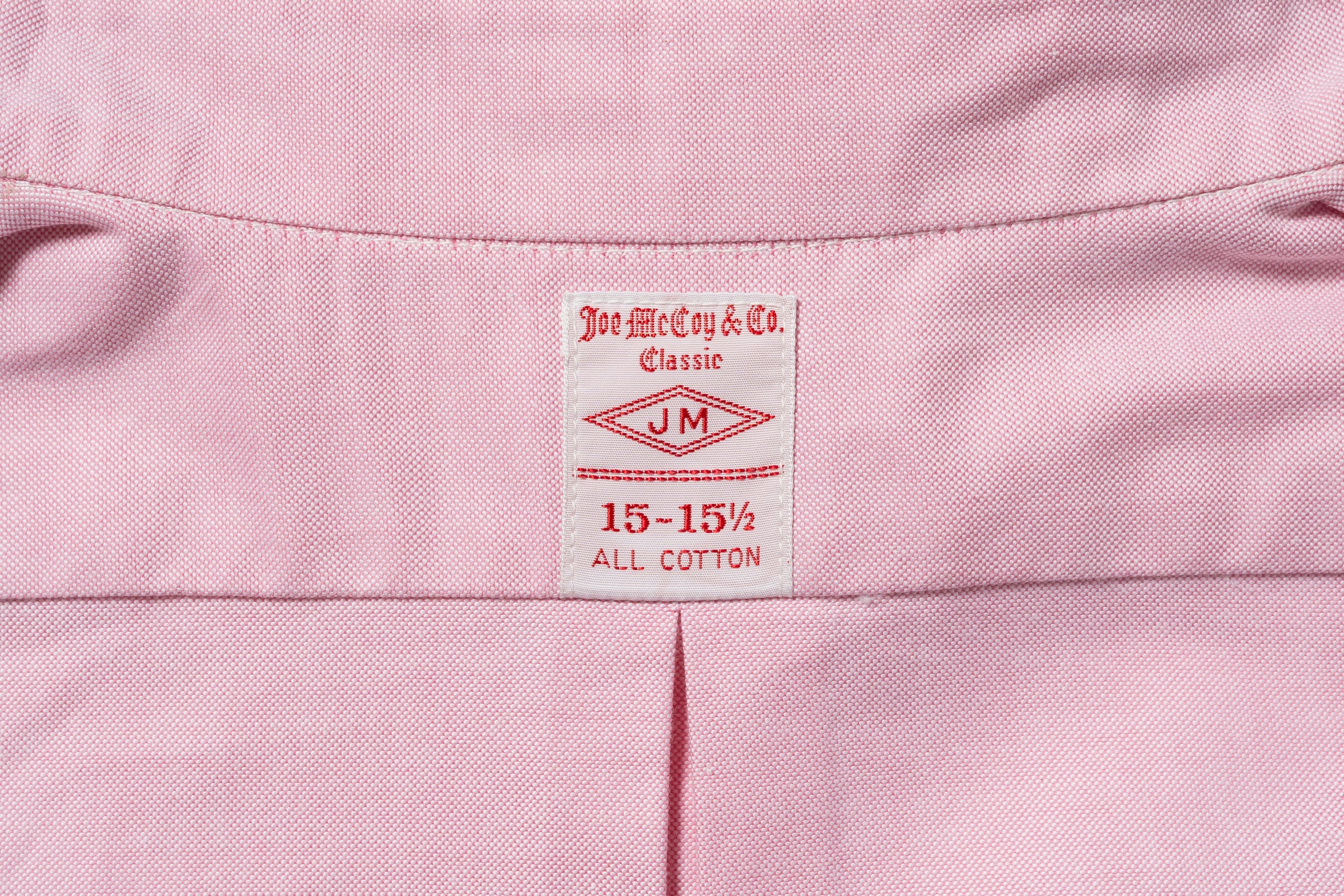 JOE MCCOY BUTTON DOWN SHIRT – The Real McCoy