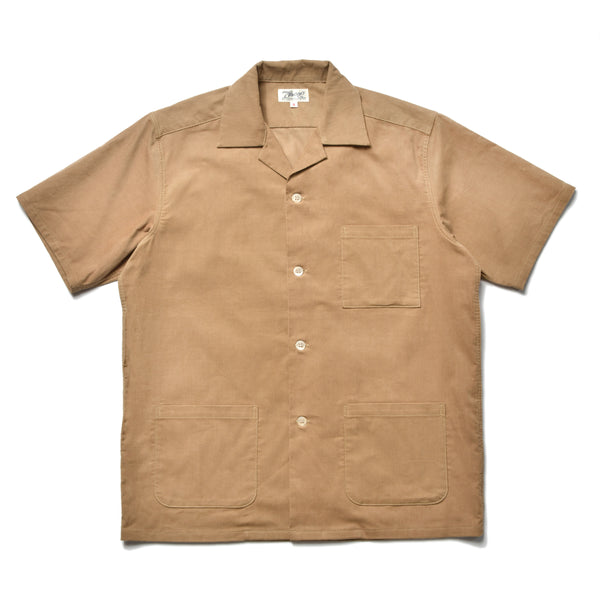 トップス THE DAY  OPEN COLLAR SHIRT 24SS ROYAL OPEN COLLAR SHIRT – THE DAY