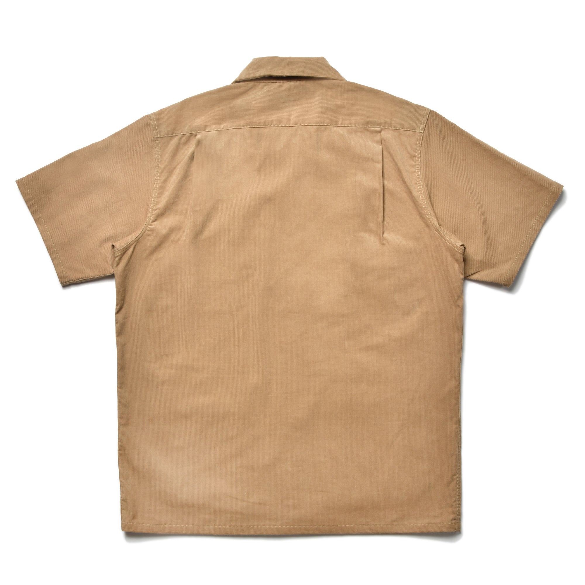 OPEN COLLAR RESORT S/S SHIRT / SUMMER CORDUROY