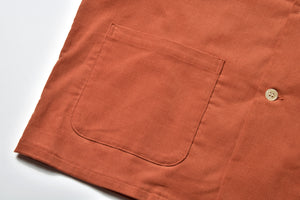 OPEN COLLAR RESORT S/S SHIRT / SUMMER CORDUROY