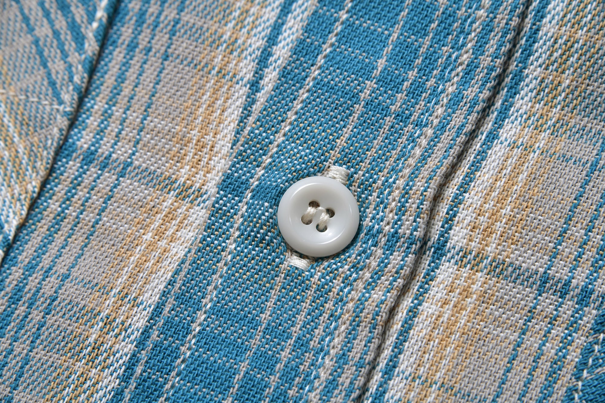 8HU OMBRE CHECK SUMMER FLANNEL SHIRT