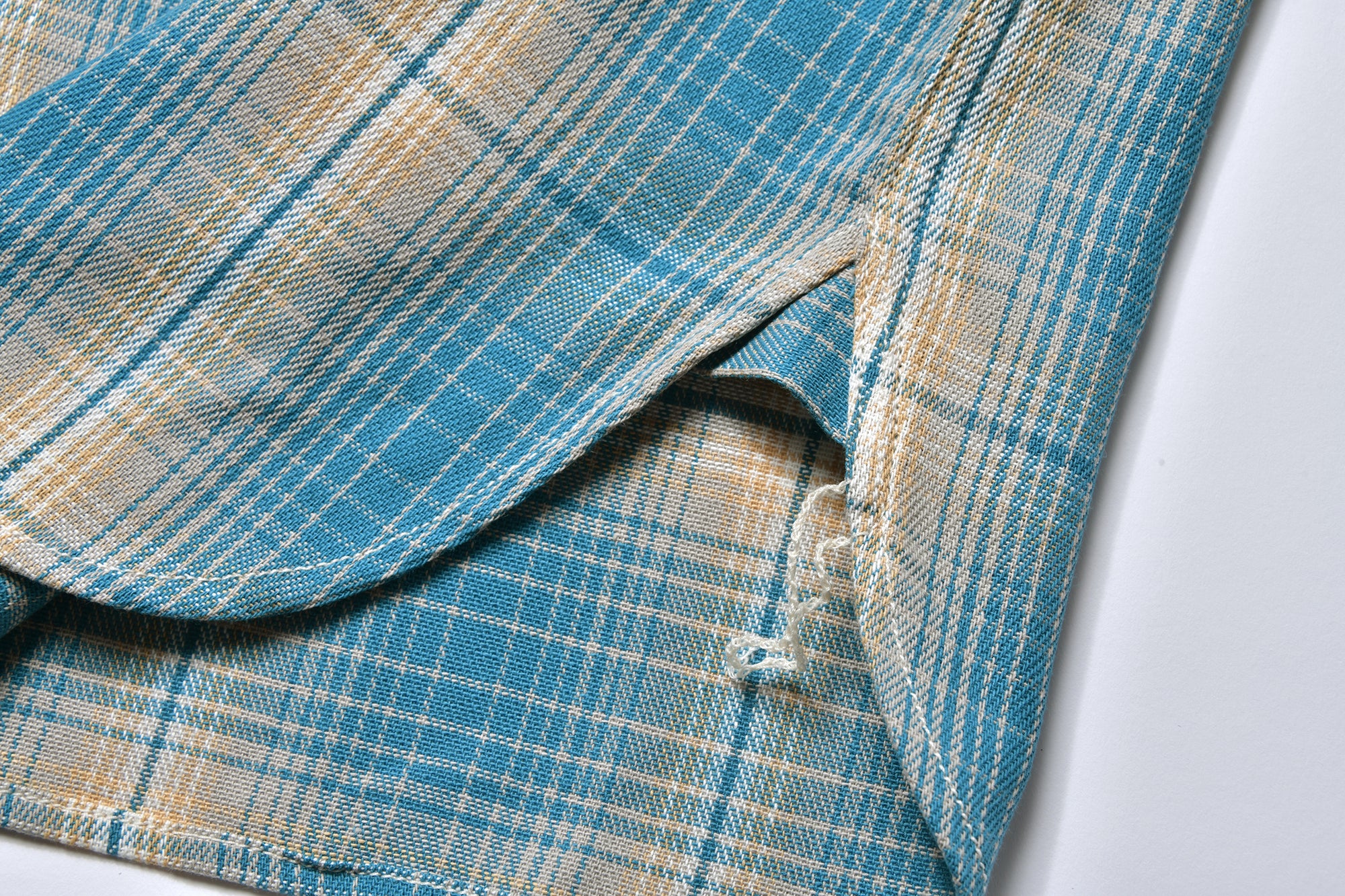 8HU OMBRE CHECK SUMMER FLANNEL SHIRT