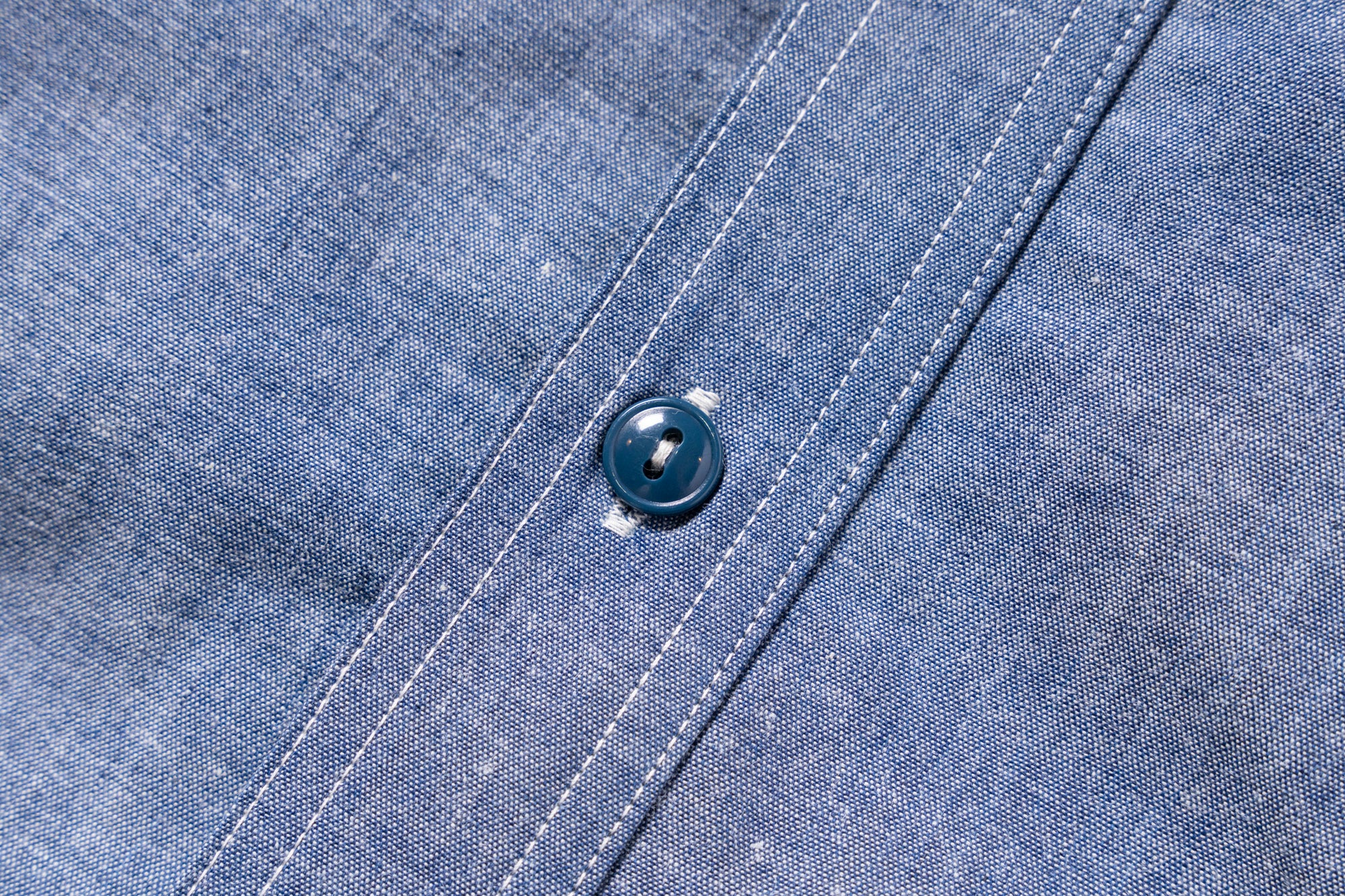 U.S. NAVY CHAMBRAY L/S SHIRT (LONG)