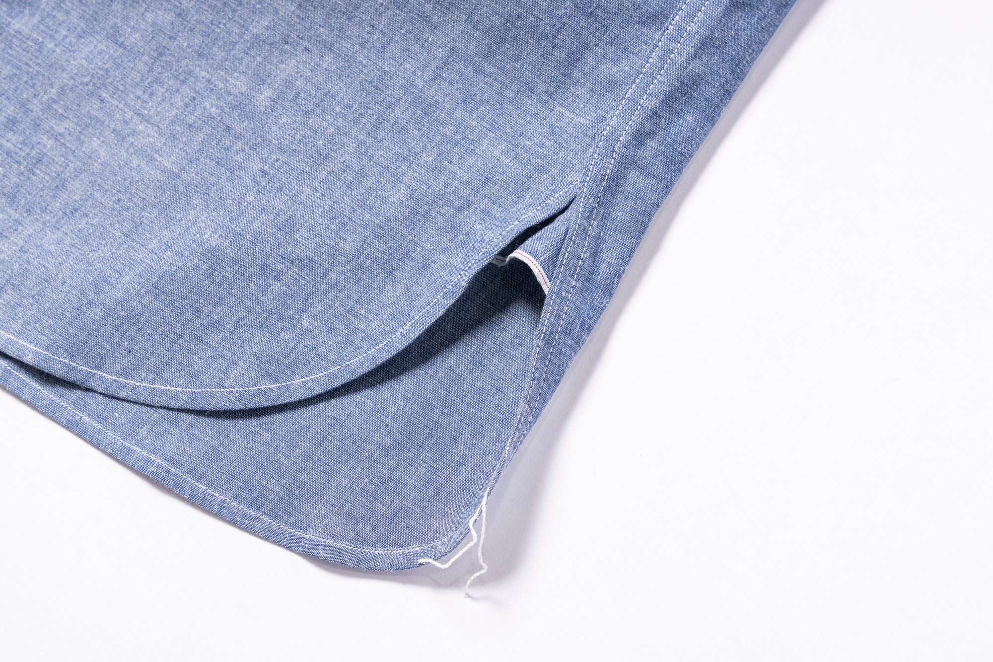 U.S. NAVY CHAMBRAY L/S SHIRT (LONG)