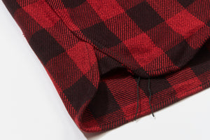 8HU TWISTED-YARN BUFFALO CHECK FLANNEL SHIRT