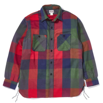 8HU MULTICOLOR CHECK FLANNEL SHIRT
