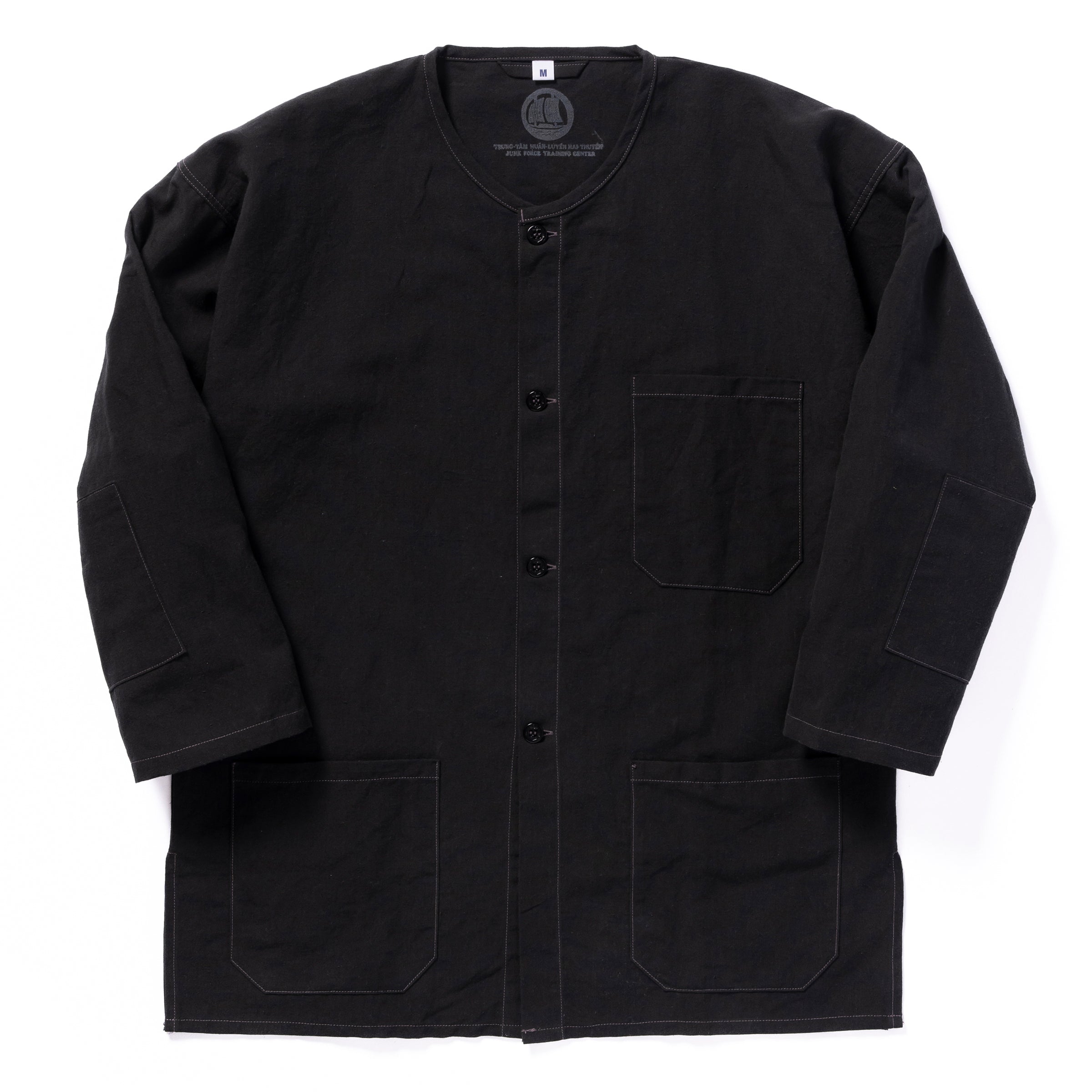 JUNK FORCE BLACK PAJAMA SHIRT – The Real McCoy's
