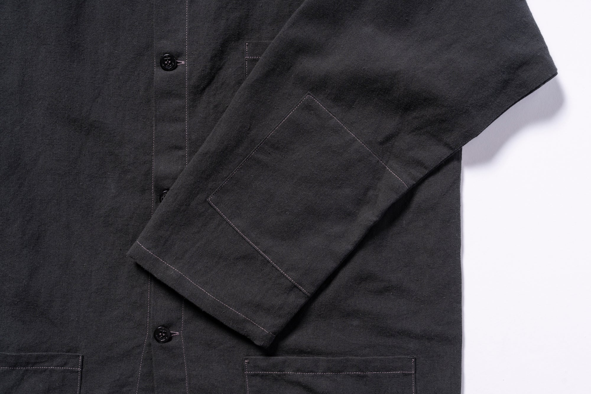 JUNK FORCE BLACK PAJAMA SHIRT