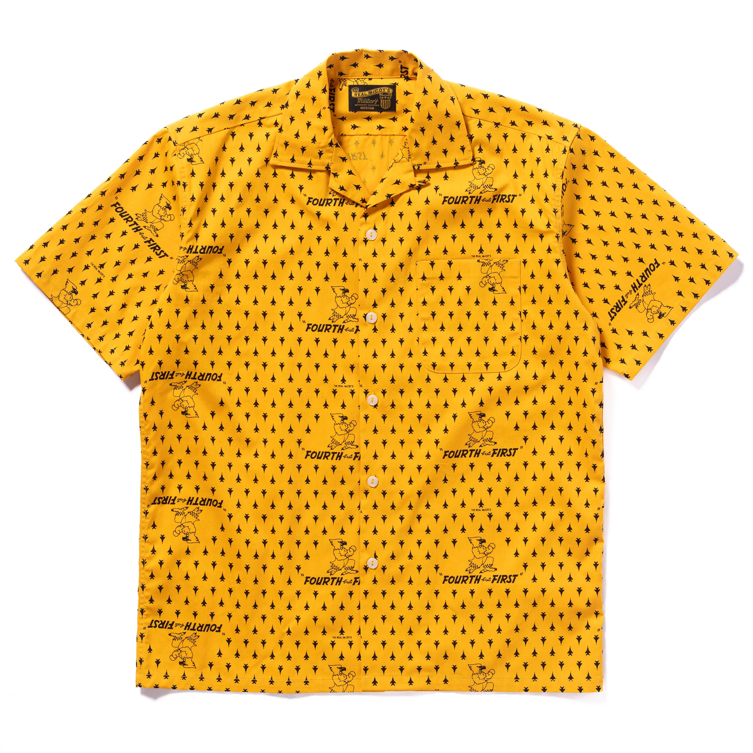OPEN-COLLAR SHIRT / FOURTH BUT FIRST – The Real McCoy's