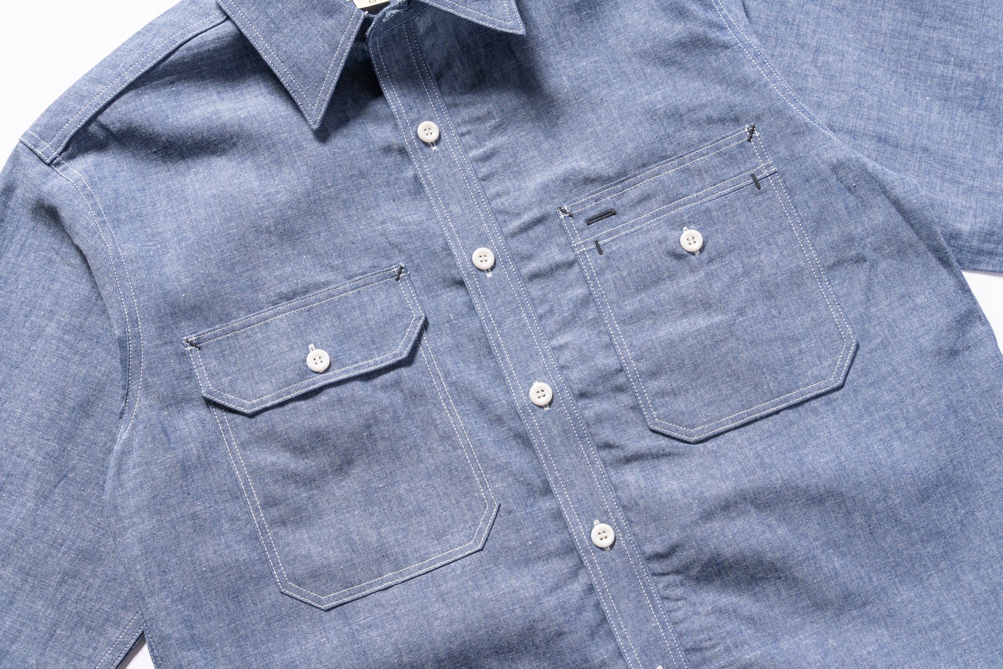 8HU CHAMBRAY SERVICEMAN SHIRT