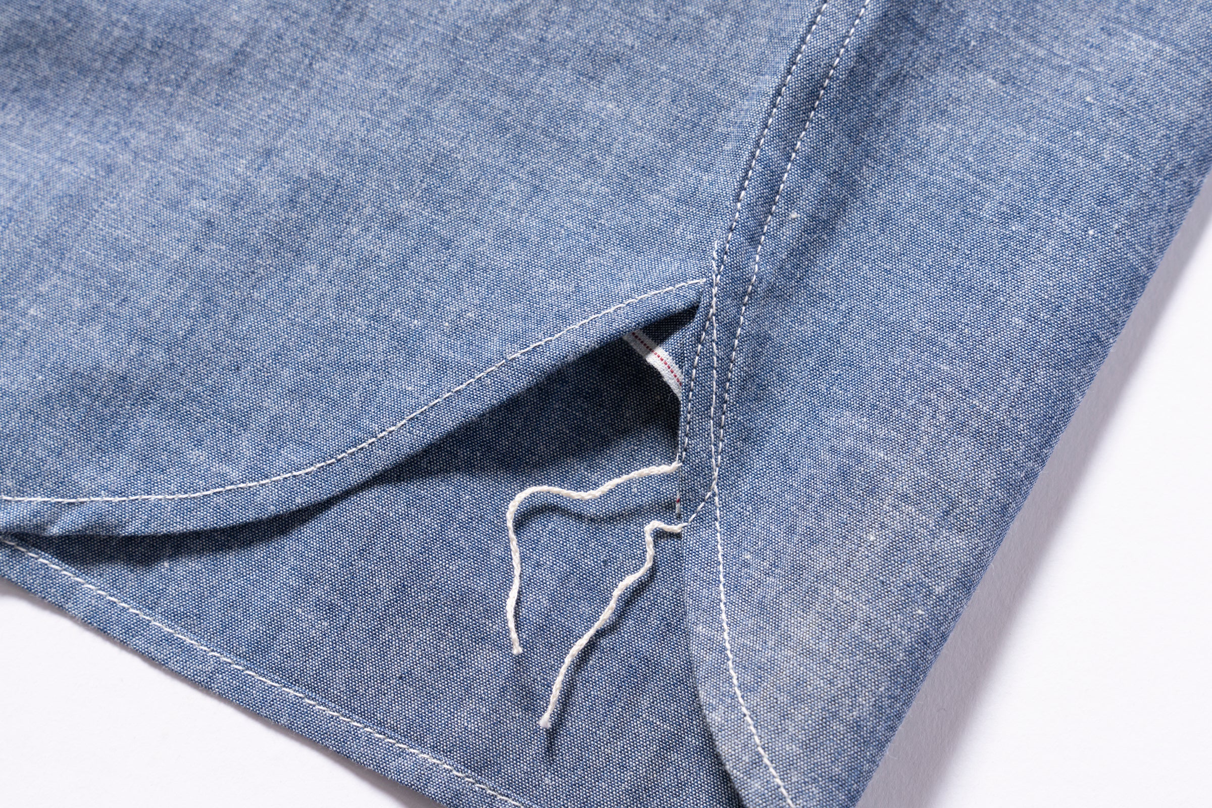 8HU CHAMBRAY SERVICEMAN SHIRT – The Real McCoy's