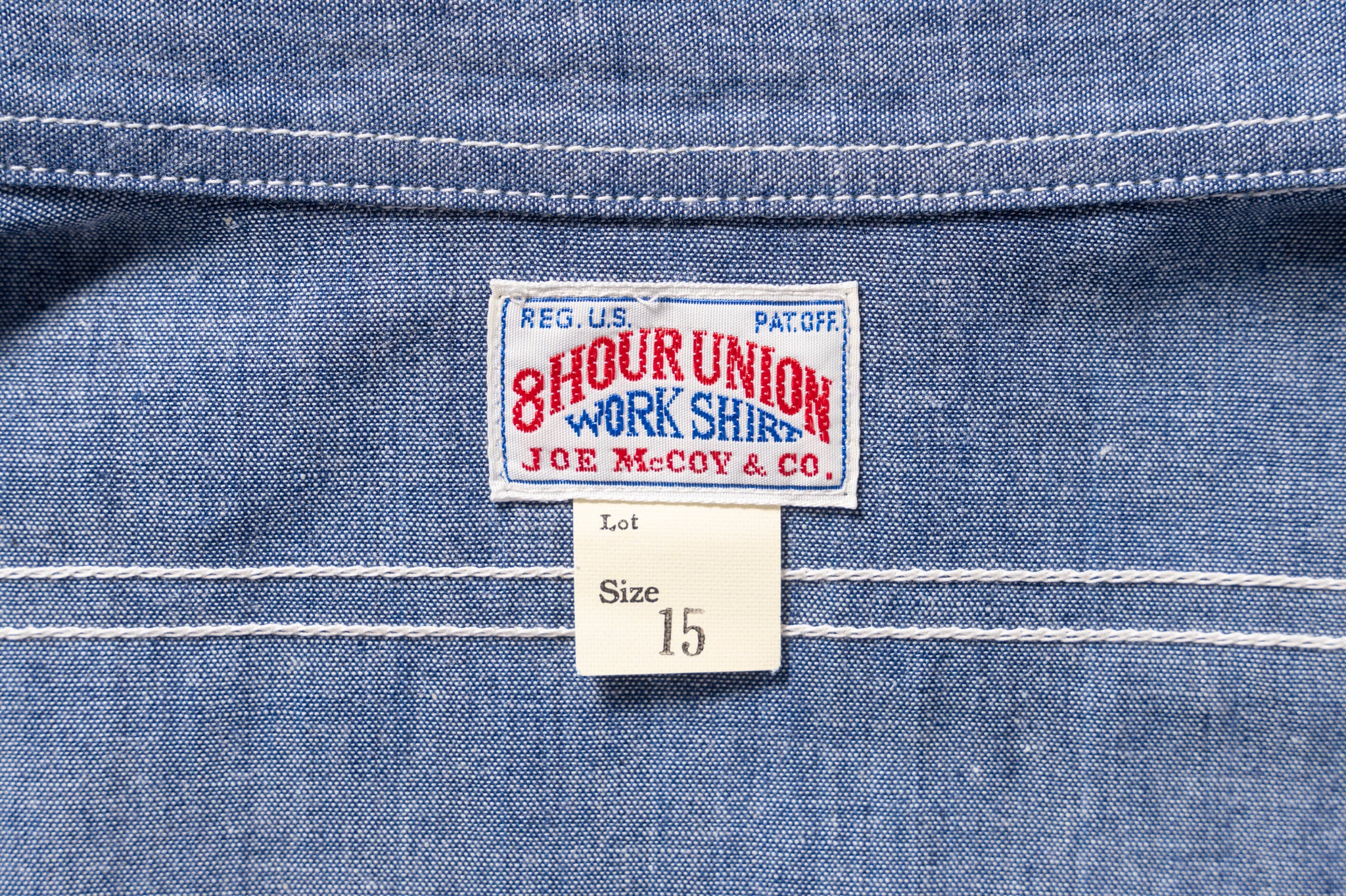 8HU CHAMBRAY SERVICEMAN SHIRT