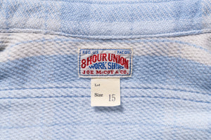 8HU BLOCK CHECK SUMMER FLANNEL SHIRT