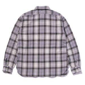 8HU BLOCK CHECK SUMMER FLANNEL SHIRT