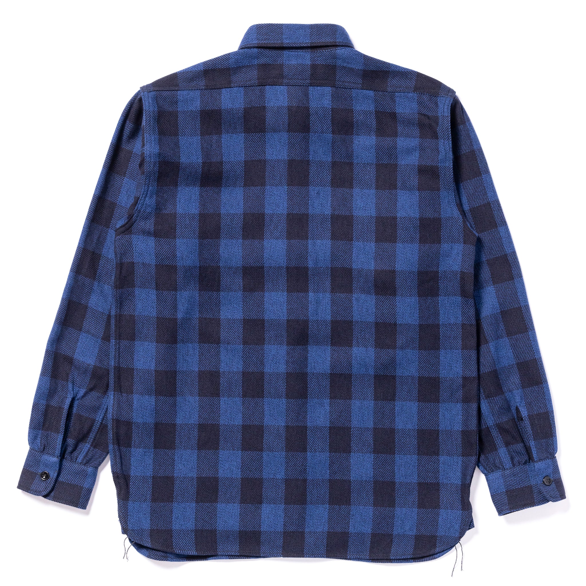 8HU TWISTED-YARN BUFFALO CHECK FLANNEL SHIRT