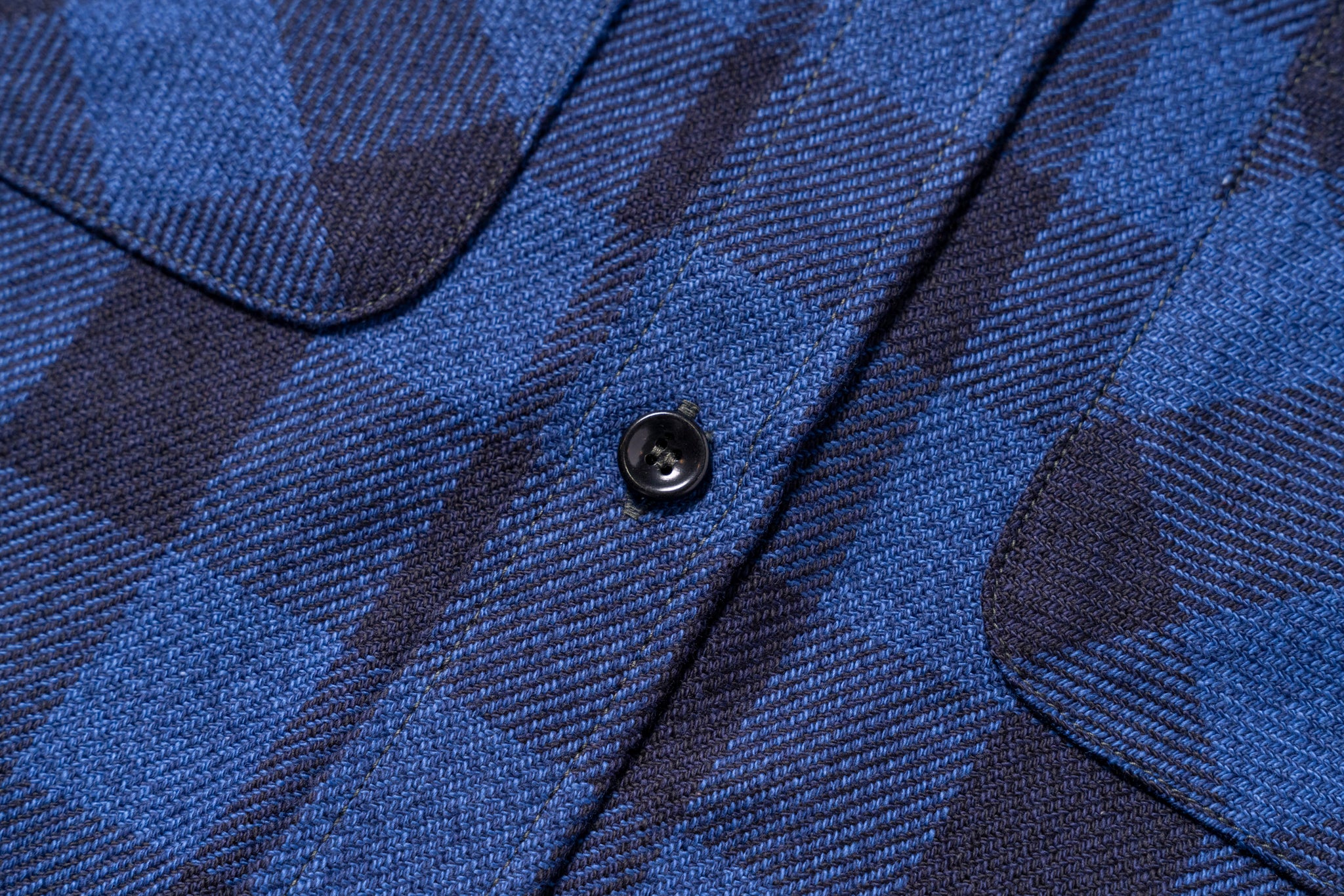 8HU TWISTED-YARN BUFFALO CHECK FLANNEL SHIRT